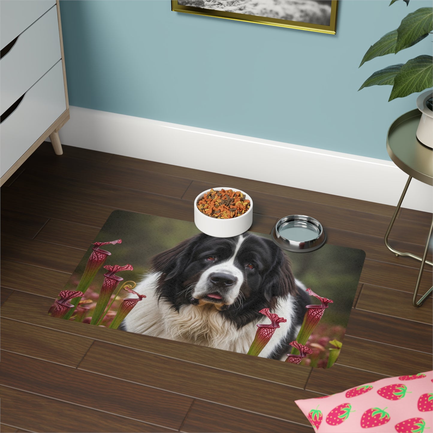 Pet Food Mat (12x18) - Landseer