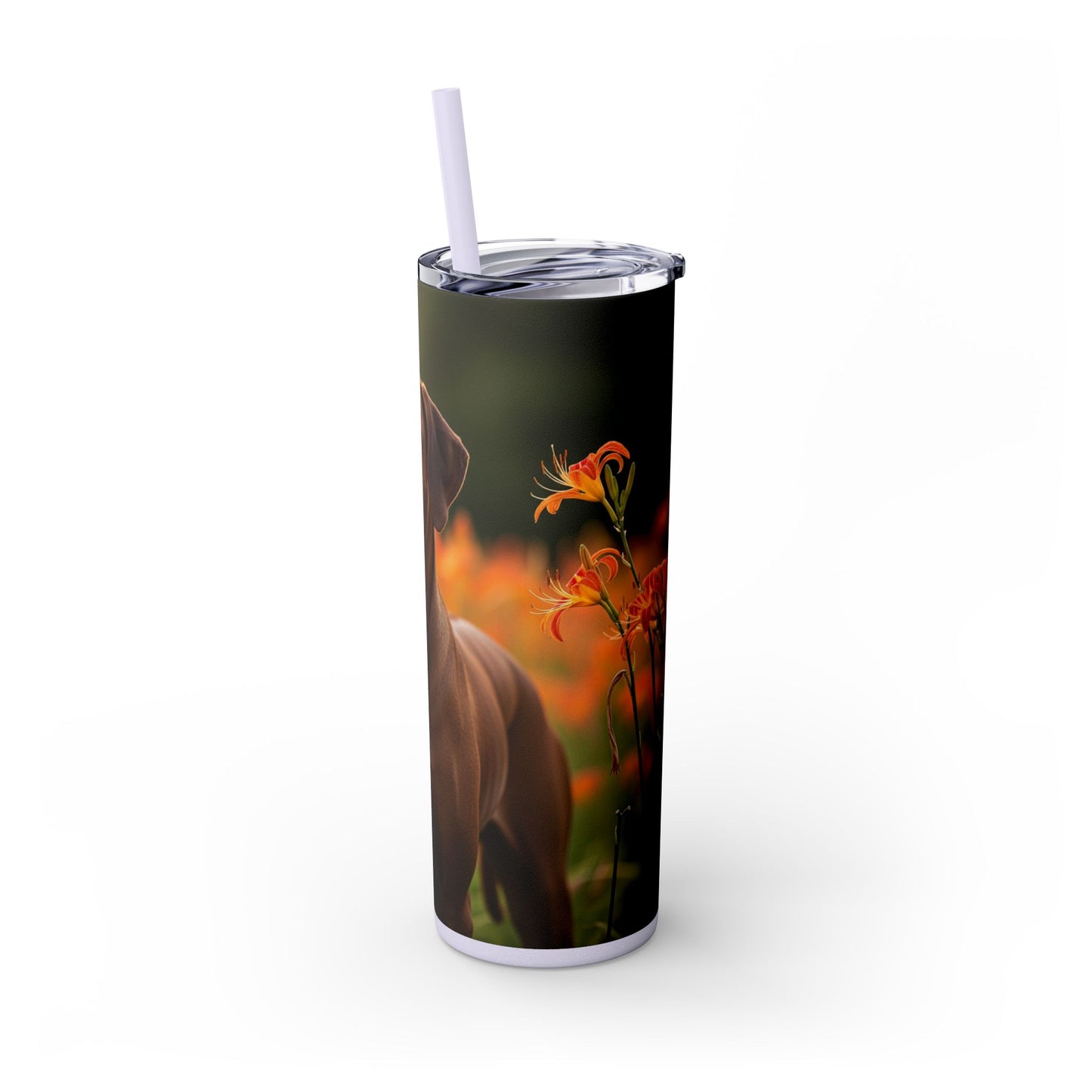 Rhodesian Ridgeback Tumbler with Straw, 20oz