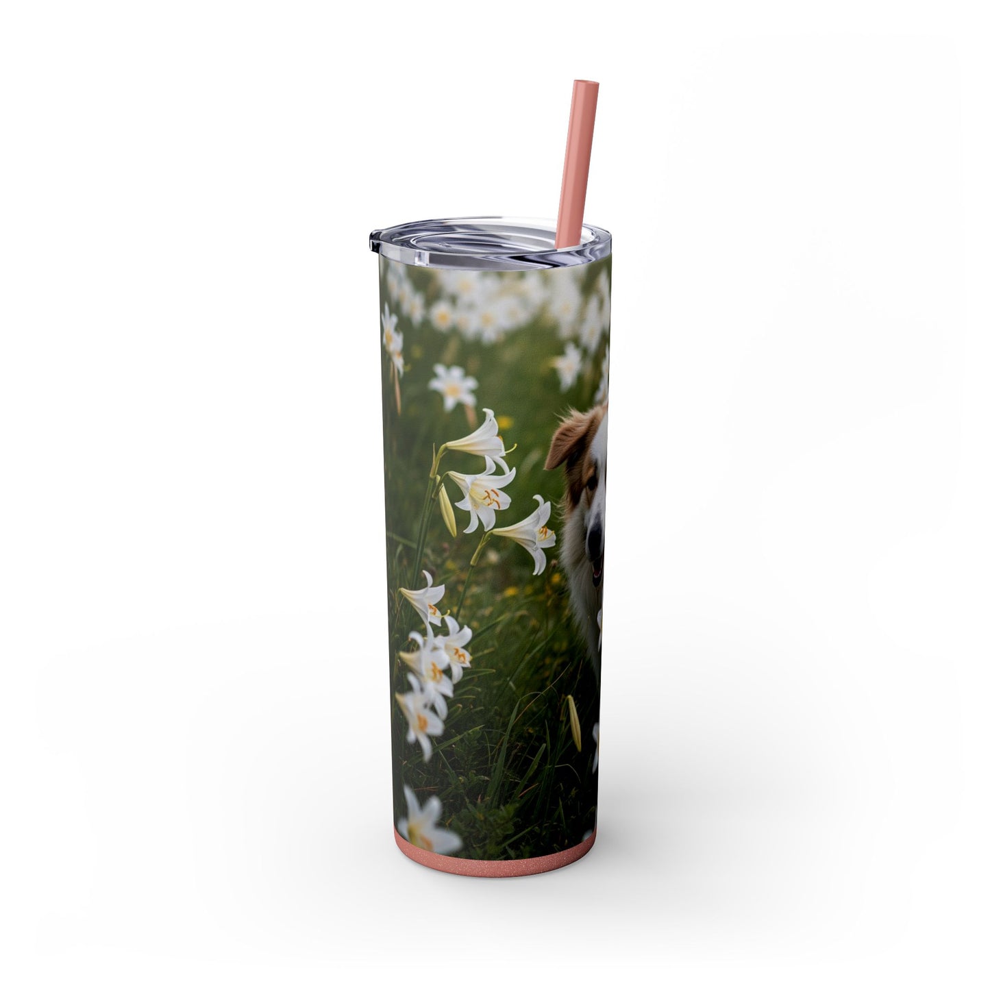 Pyrenean Shepherd Tumbler with Straw, 20oz