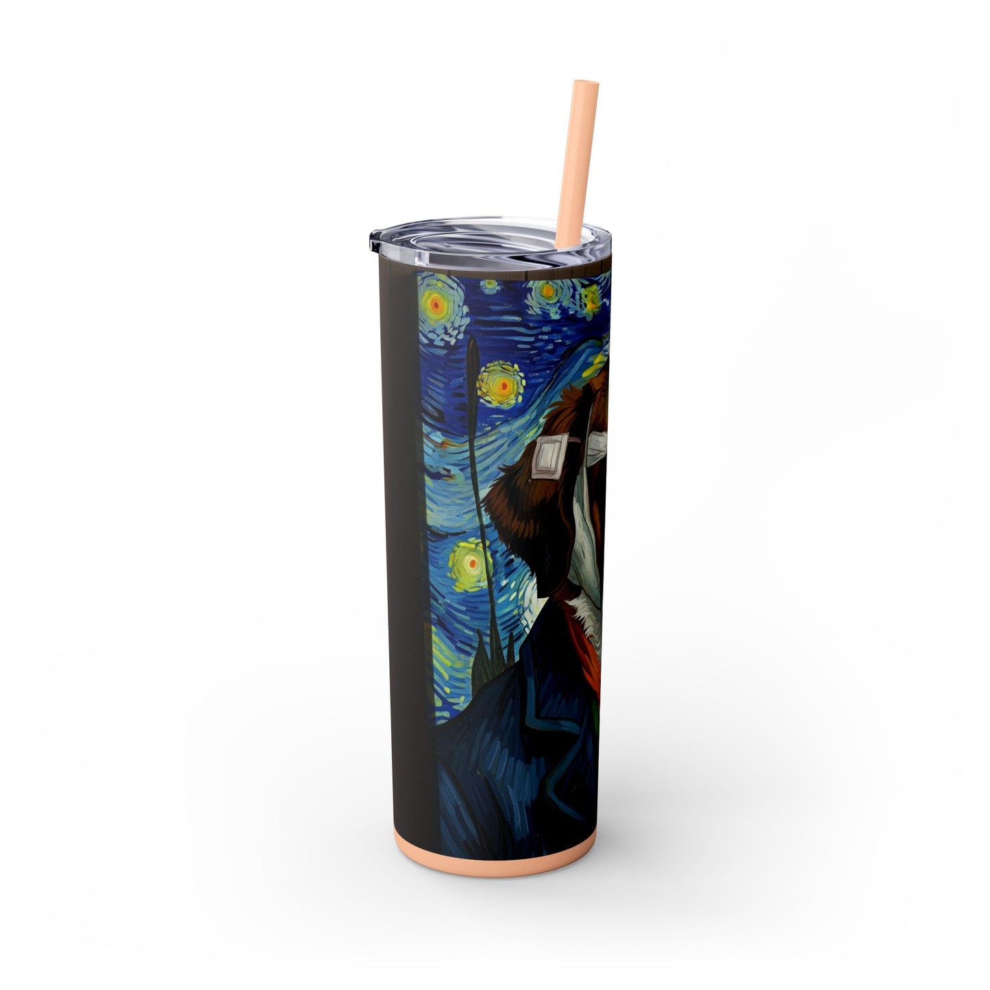 Saint Bernard Tumbler with Straw, 20oz