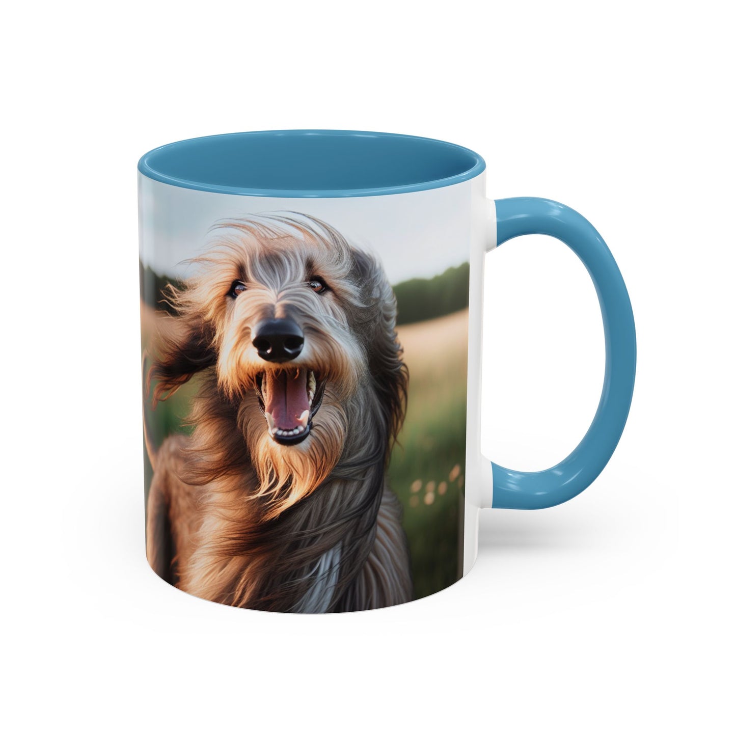 Scottish Deerhound Accent Coffee Mug - Perfect Gift for Dog Lovers