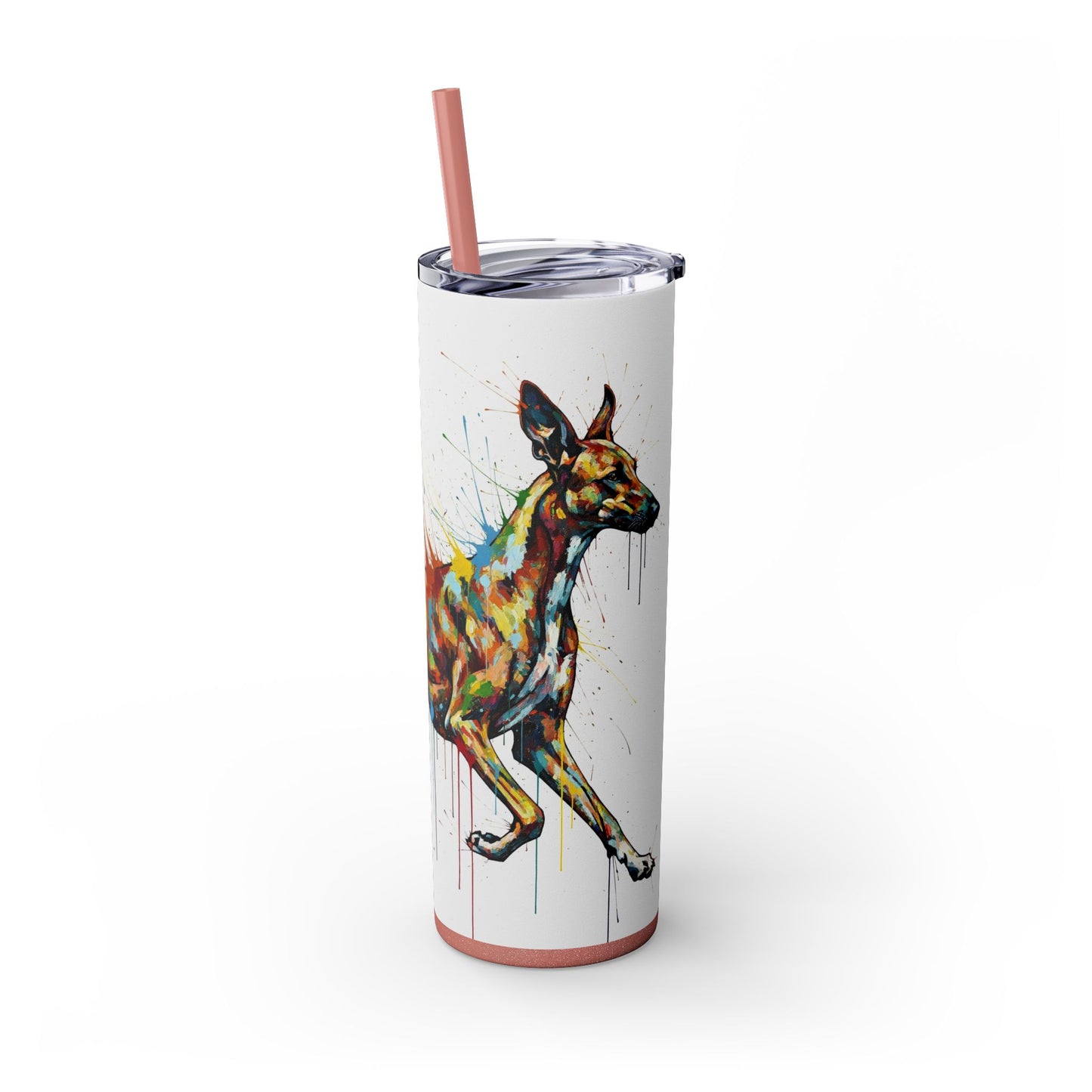 Azawakh Tumbler with Straw, 20oz