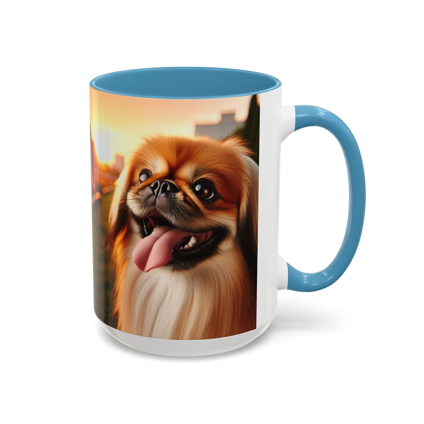 Pekingese Accent Coffee Mug - Perfect Gift for Dog Lovers