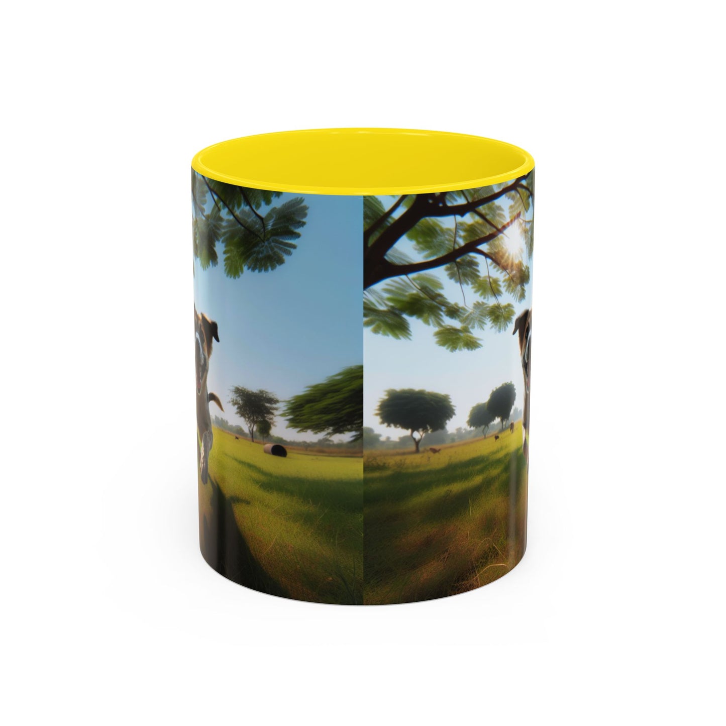 Indian Pariah Dog Accent Coffee Mug - Perfect Gift for Dog Lovers