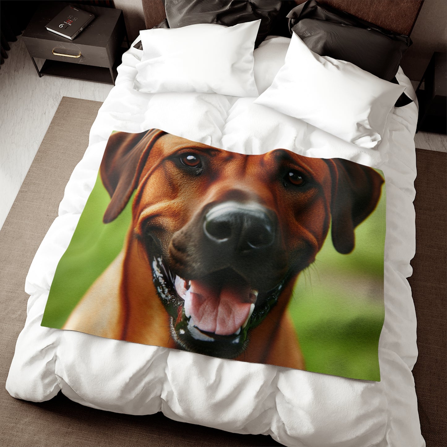 Rhodesian Ridgeback Sweatshirt Blanket