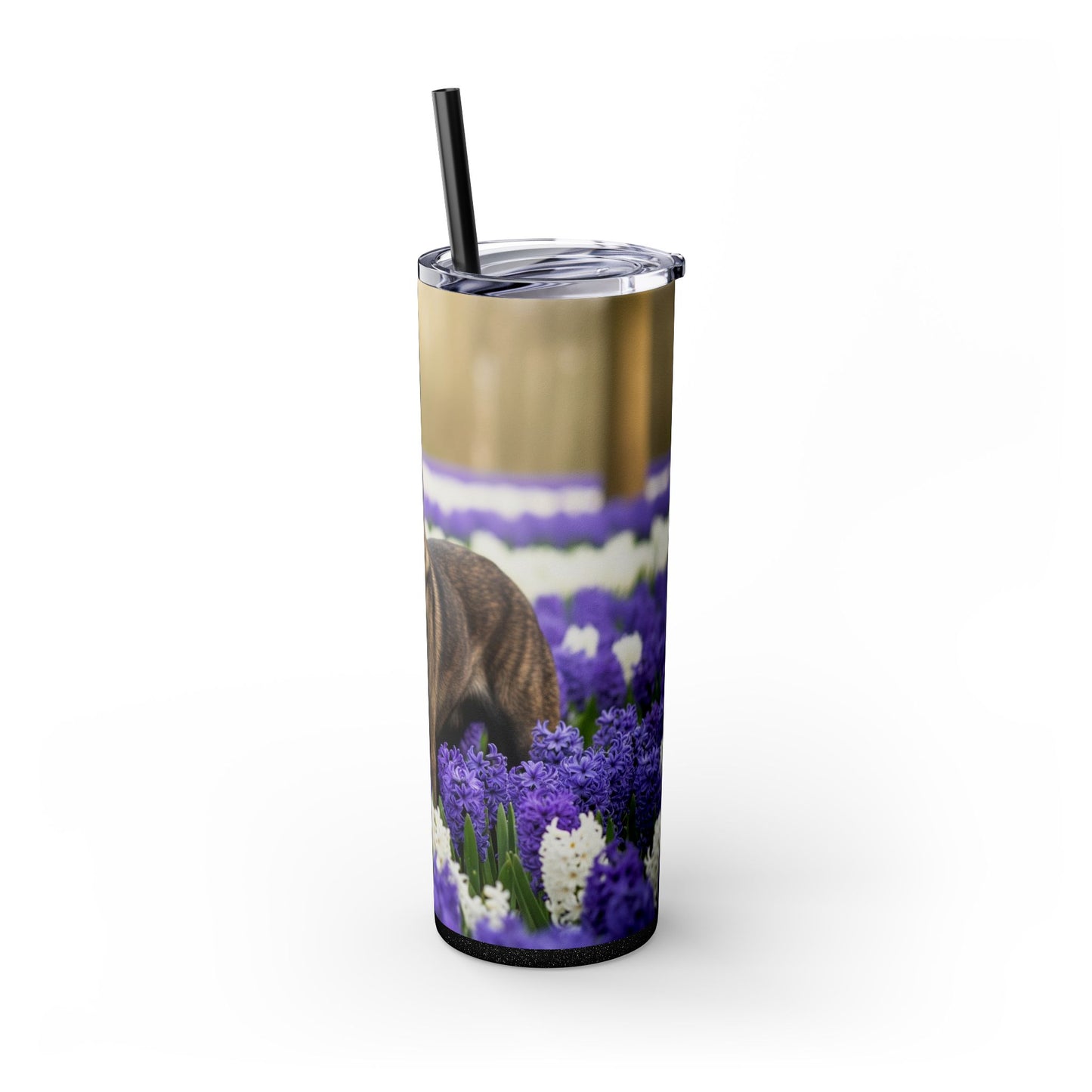 Dutch Shepherd Dog Tumbler with Straw, 20oz