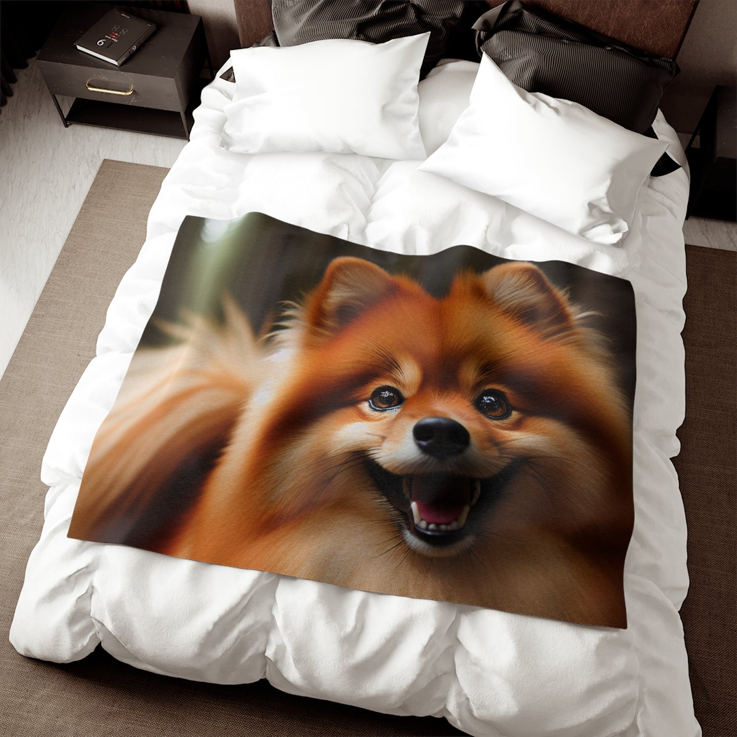 Finnish Spitz Sweatshirt Blanket