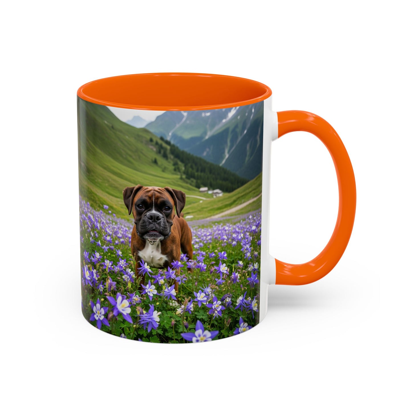 Boxer Accent Coffee Mug - Perfect Gift for Dog Lovers