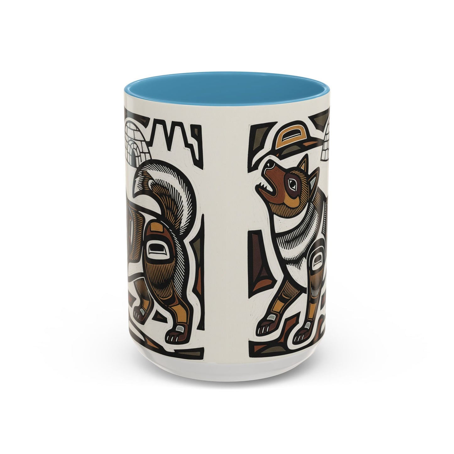 Canadian Eskimo Dog Accent Coffee Mug - Perfect Gift for Dog Lovers