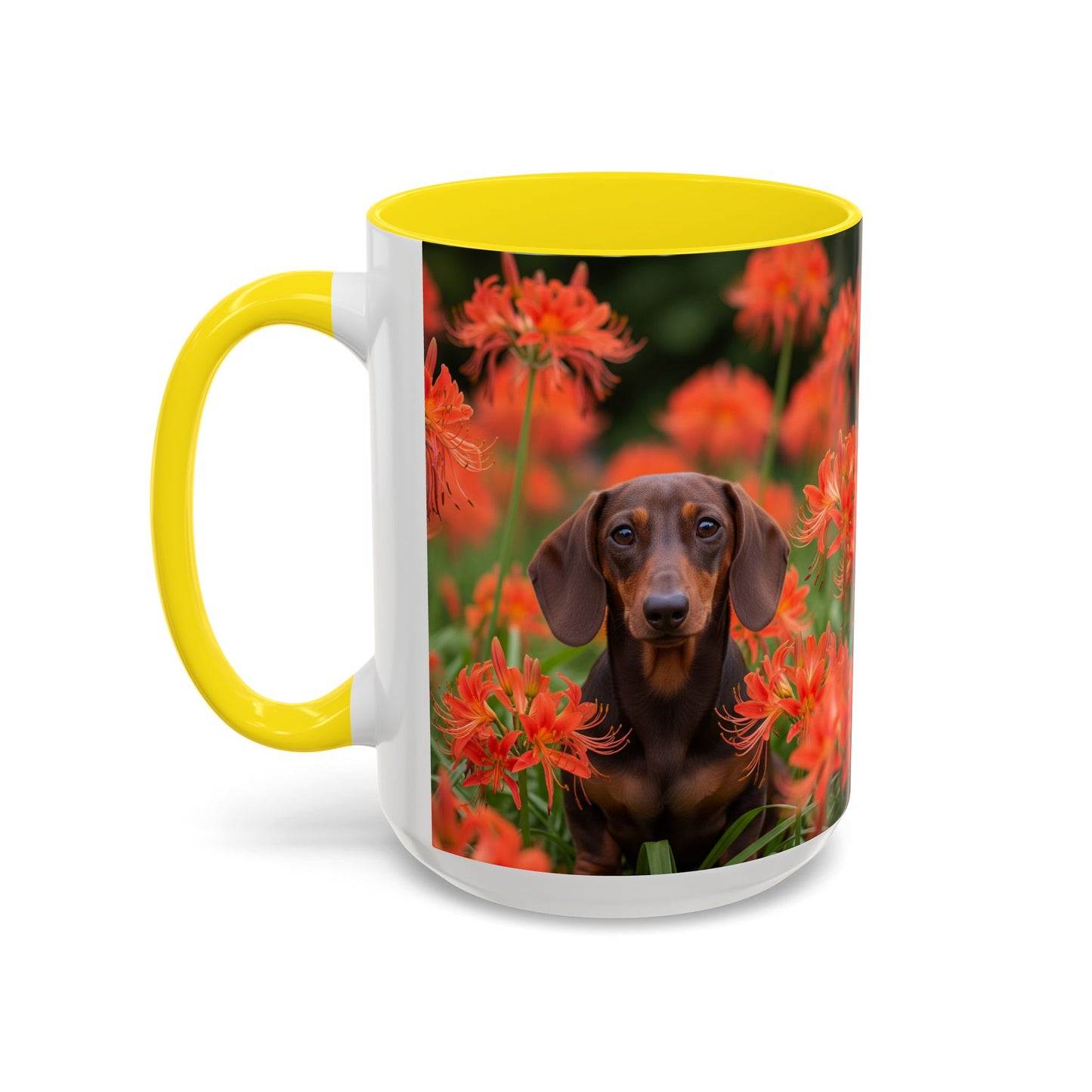 Dachshund Accent Coffee Mug - Perfect Gift for Dog Lovers