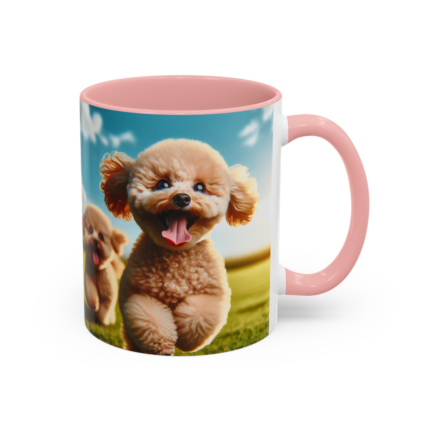 Toy Poodle Accent Coffee Mug - Perfect Gift for Dog Lovers