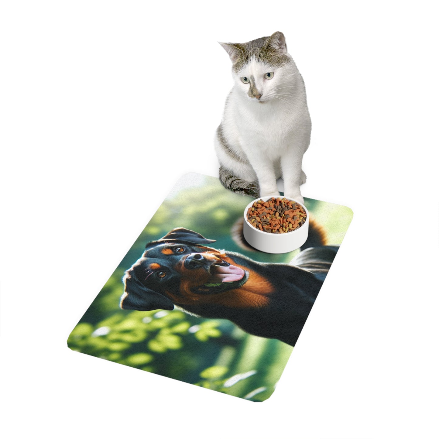 Pet Food Mat (12x18) - Beauceron
