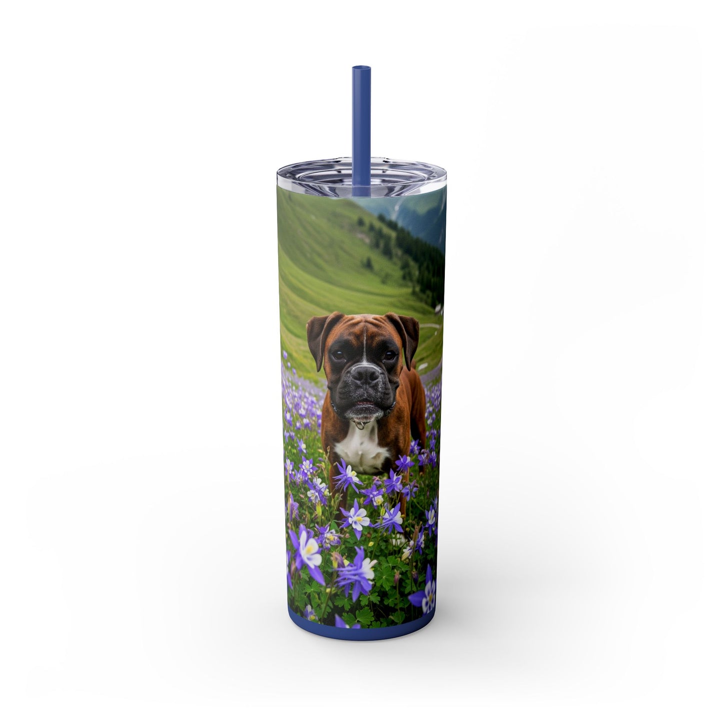 Boxer Tumbler with Straw, 20oz
