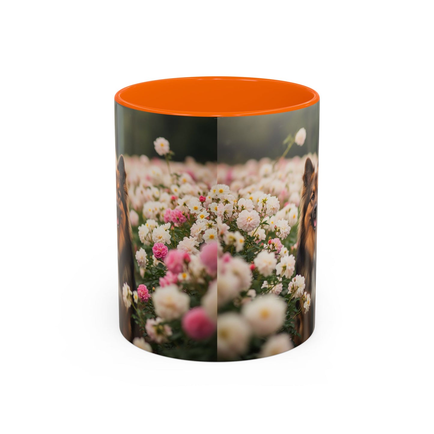 Bohemian Shepherd Accent Coffee Mug - Perfect Gift for Dog Lovers