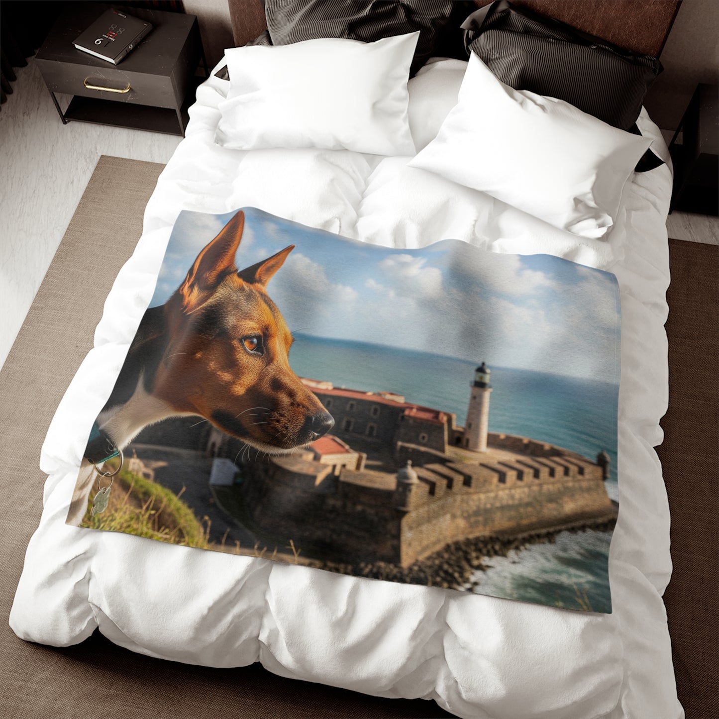 Teddy Roosevelt Terrier Blanket