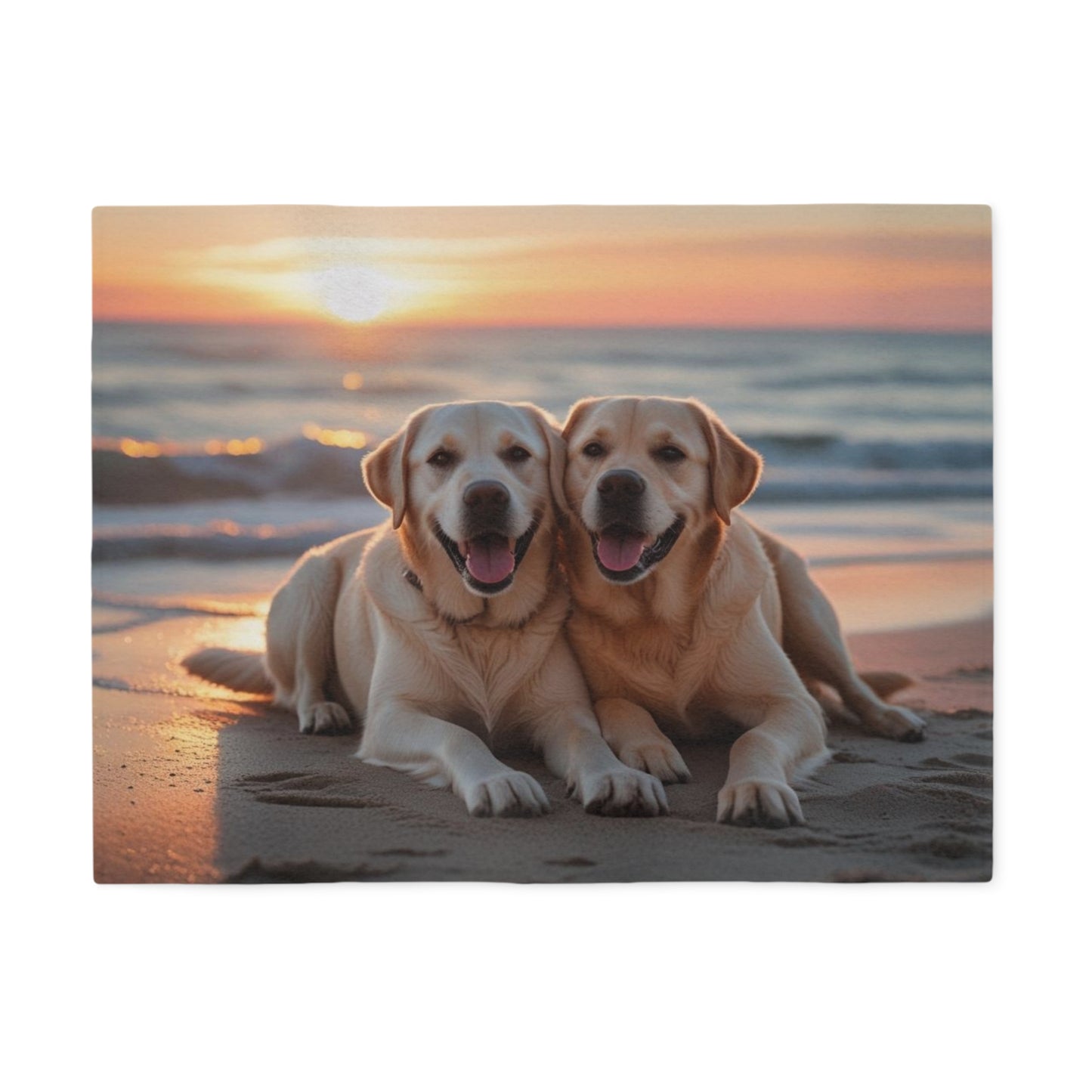 Labrador Retriever Love Sweatshirt Blanket