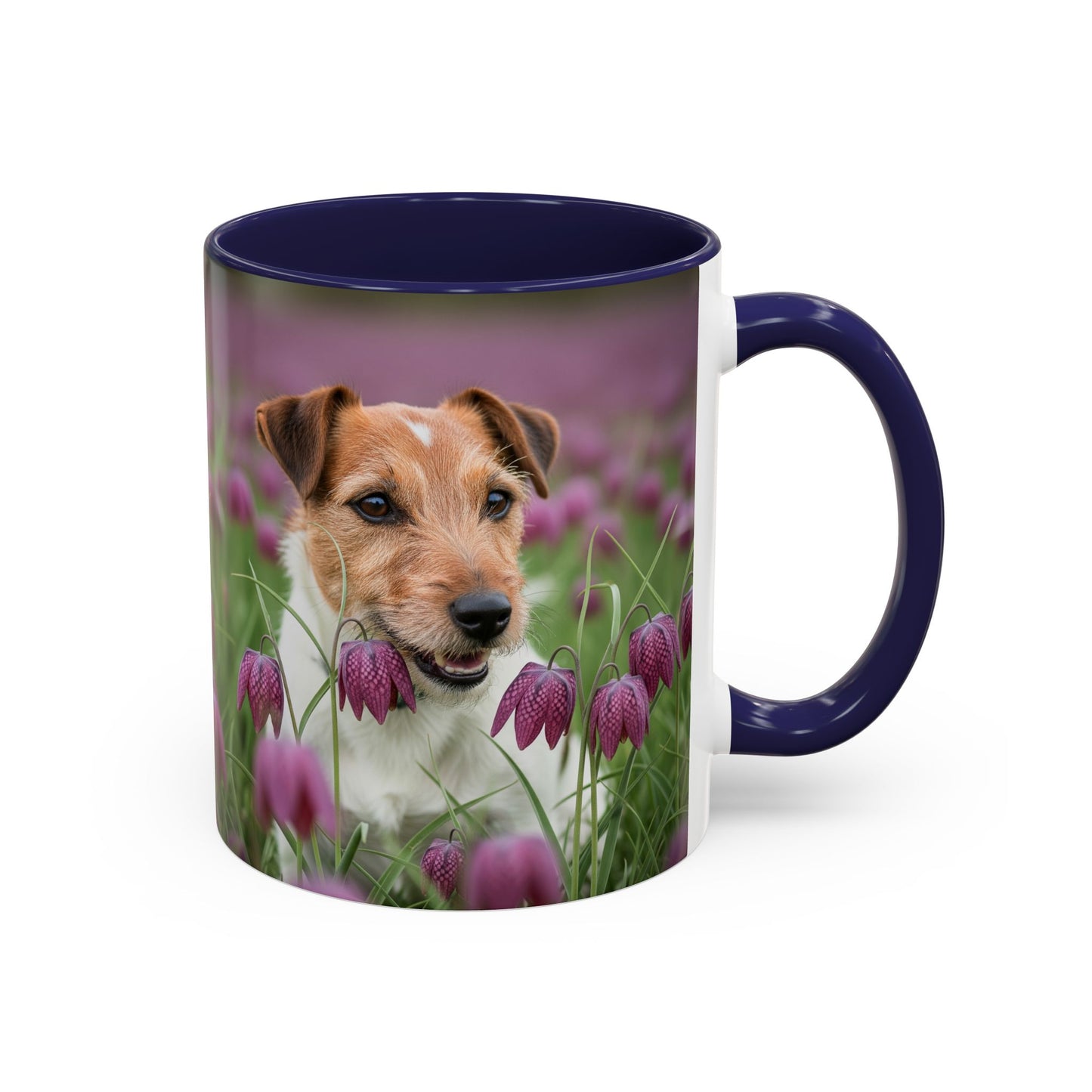 Russell Terrier Accent Coffee Mug - Perfect Gift for Dog Lovers
