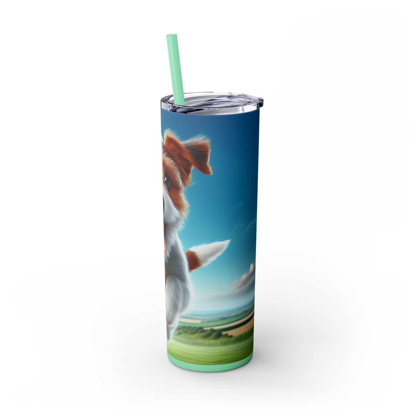 Russell Terrier Tumbler with Straw, 20oz