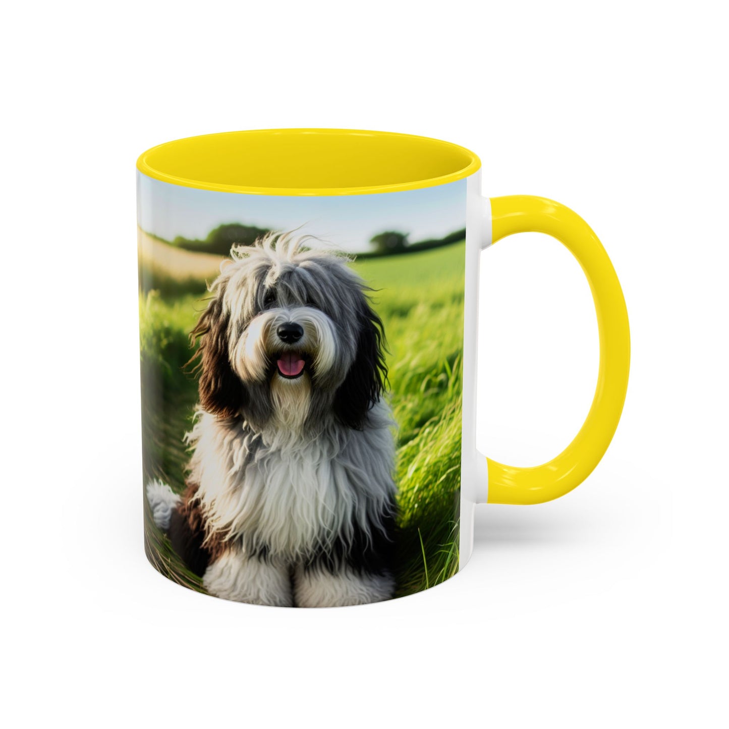 Schapendoes Accent Coffee Mug - Perfect Gift for Dog Lovers