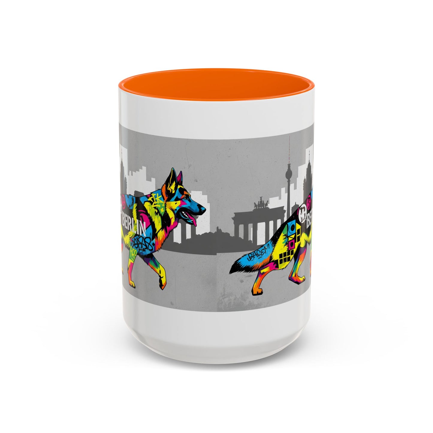 German Shepherd Accent Coffee Mug - Perfect Gift for Dog Lovers