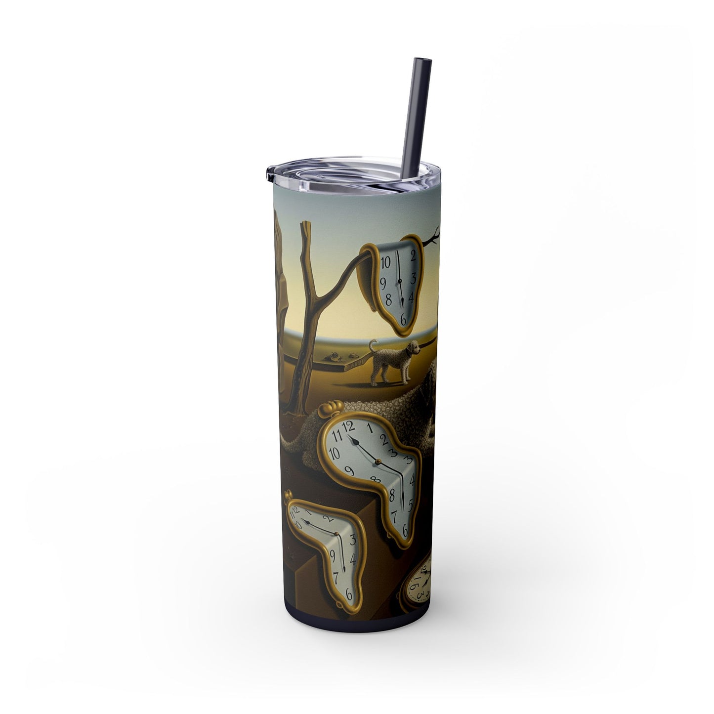 Spanish Water Dog Tumbler with Straw, 20oz