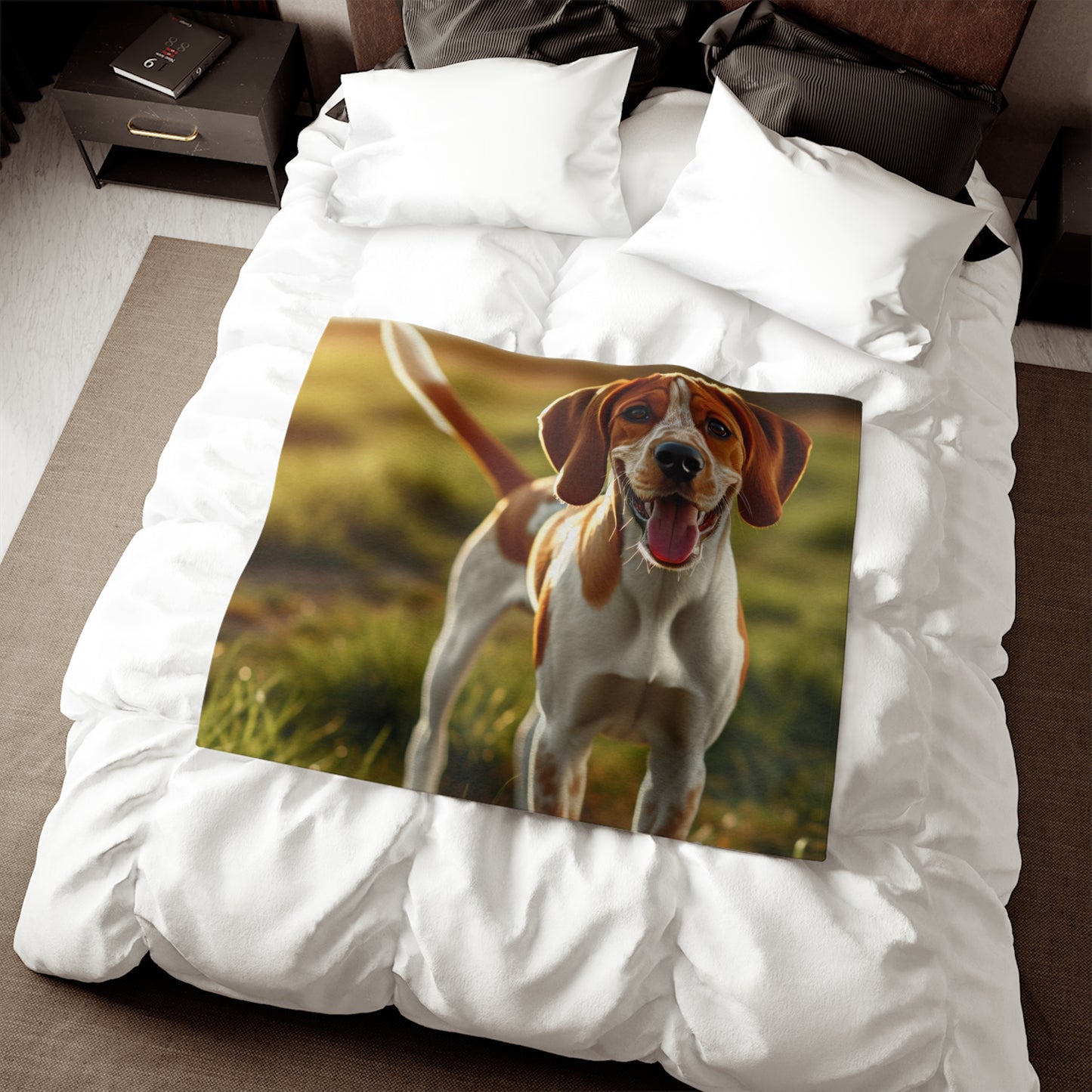 Bracco Italiano Sweatshirt Blanket