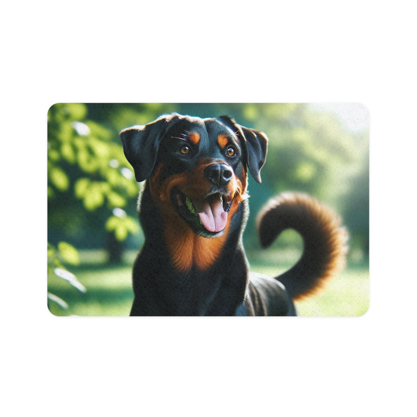 Pet Food Mat (12x18) - Beauceron