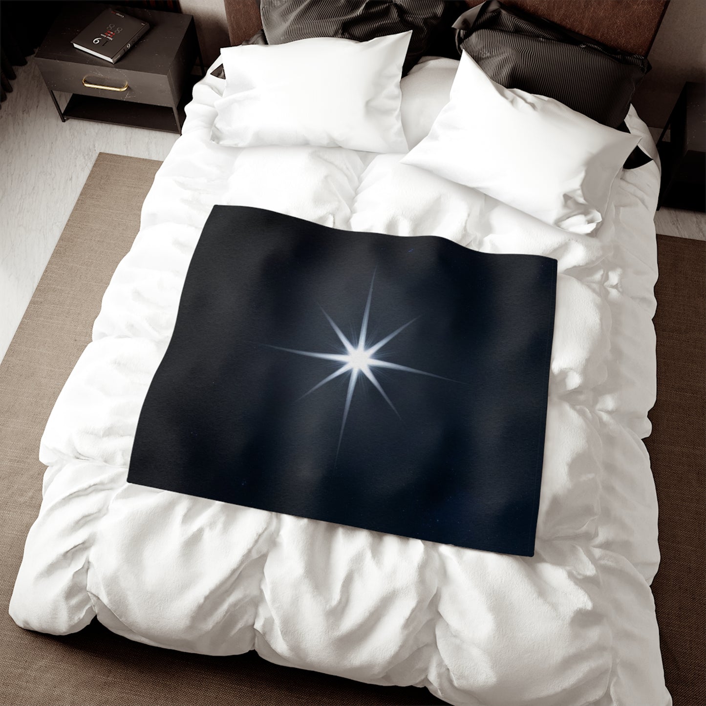 North Star Sweatshirt Blanket