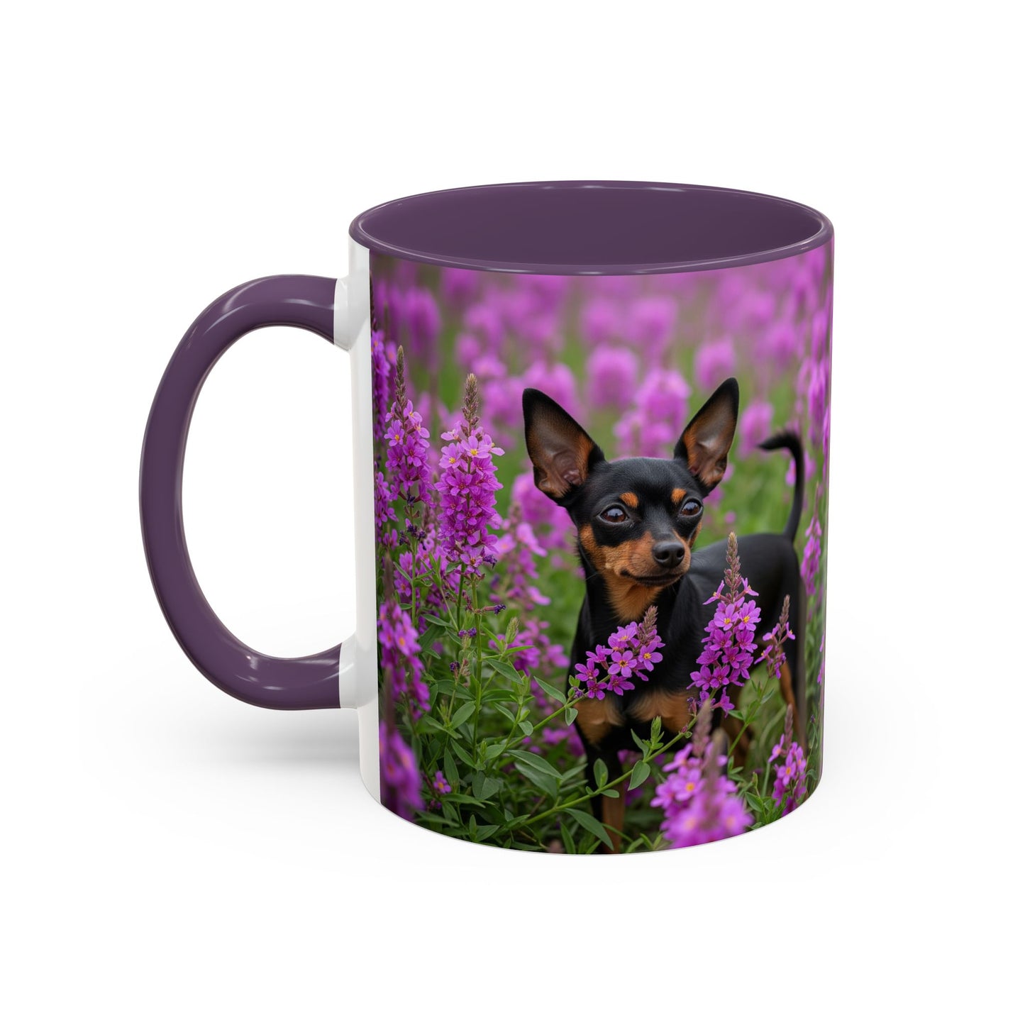 English Toy Terrier Accent Coffee Mug - Perfect Gift for Dog Lovers