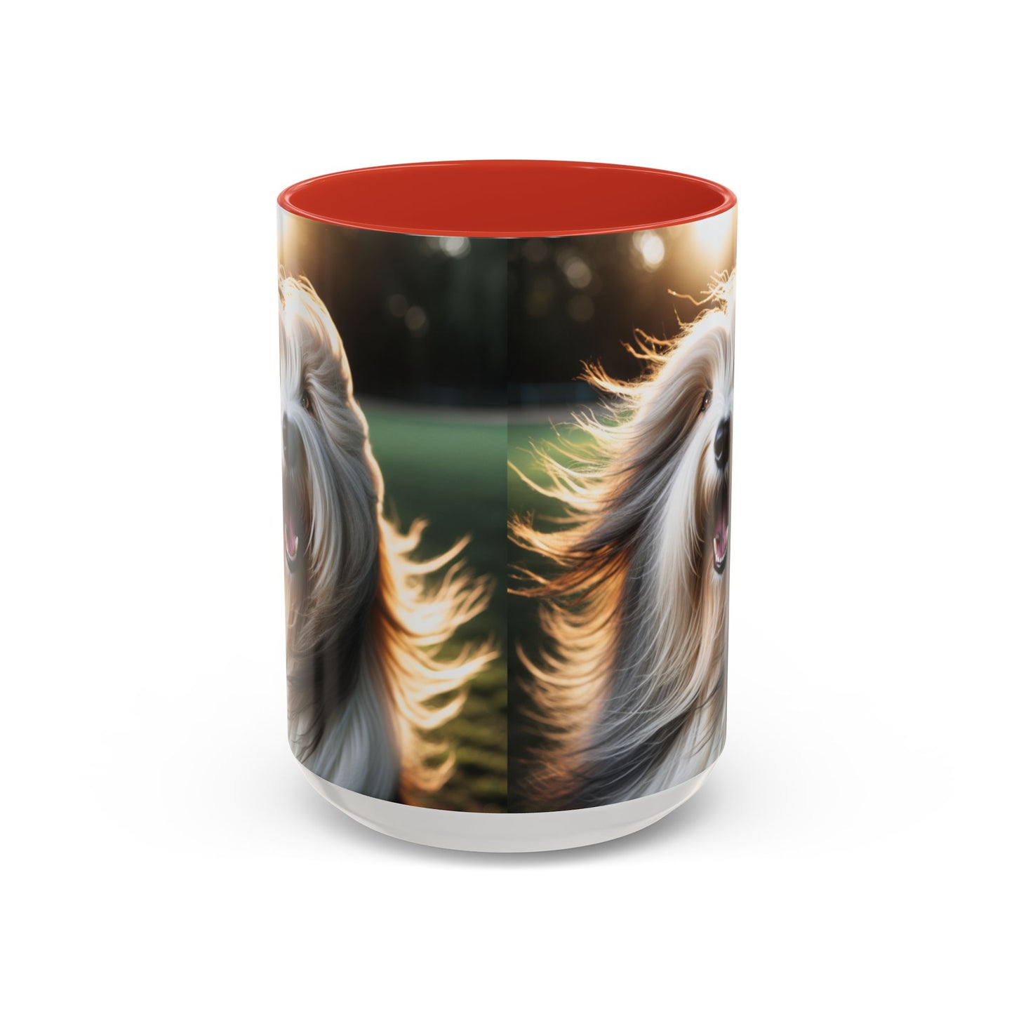 Bearded Collie Accent Coffee Mug - Perfect Gift for Dog Lovers