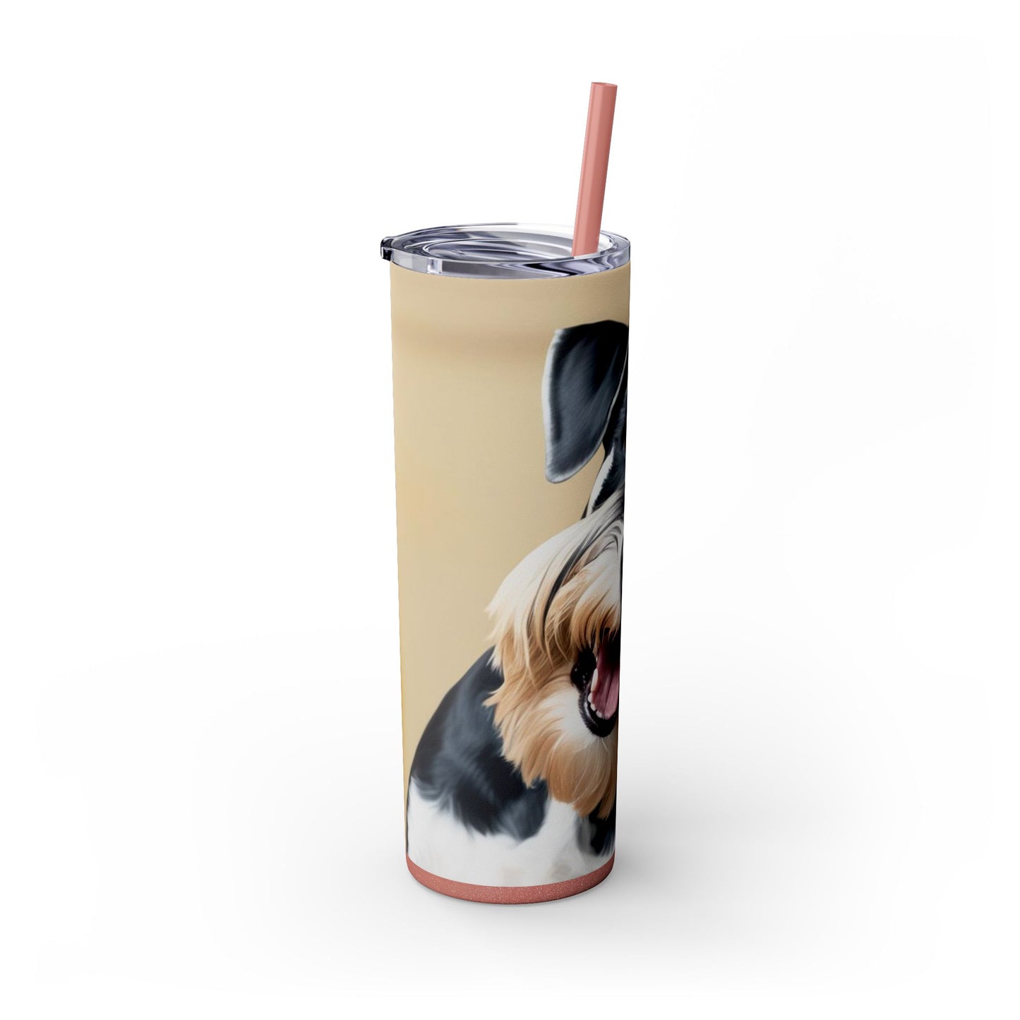 Giant Schnauzer Tumbler with Straw, 20oz