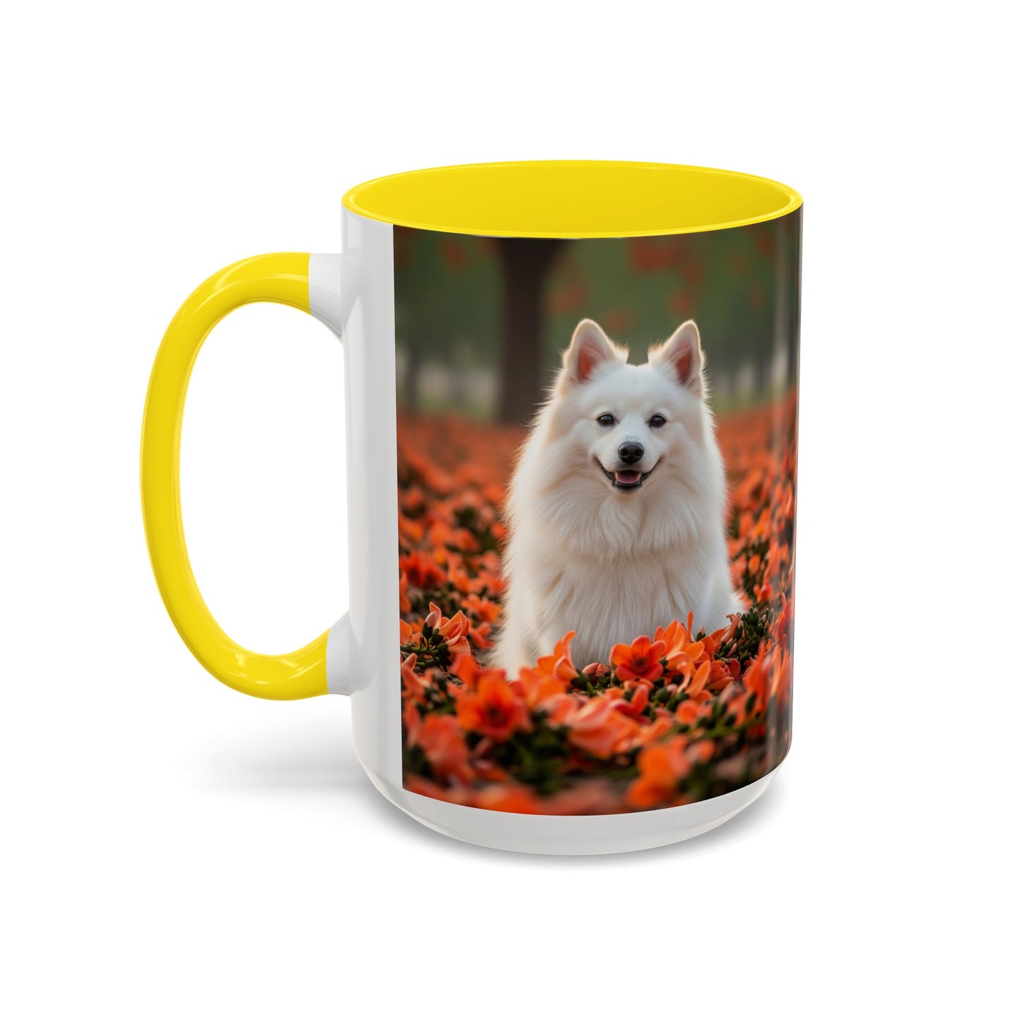 Indian Spitz Accent Coffee Mug - Perfect Gift for Dog Lovers