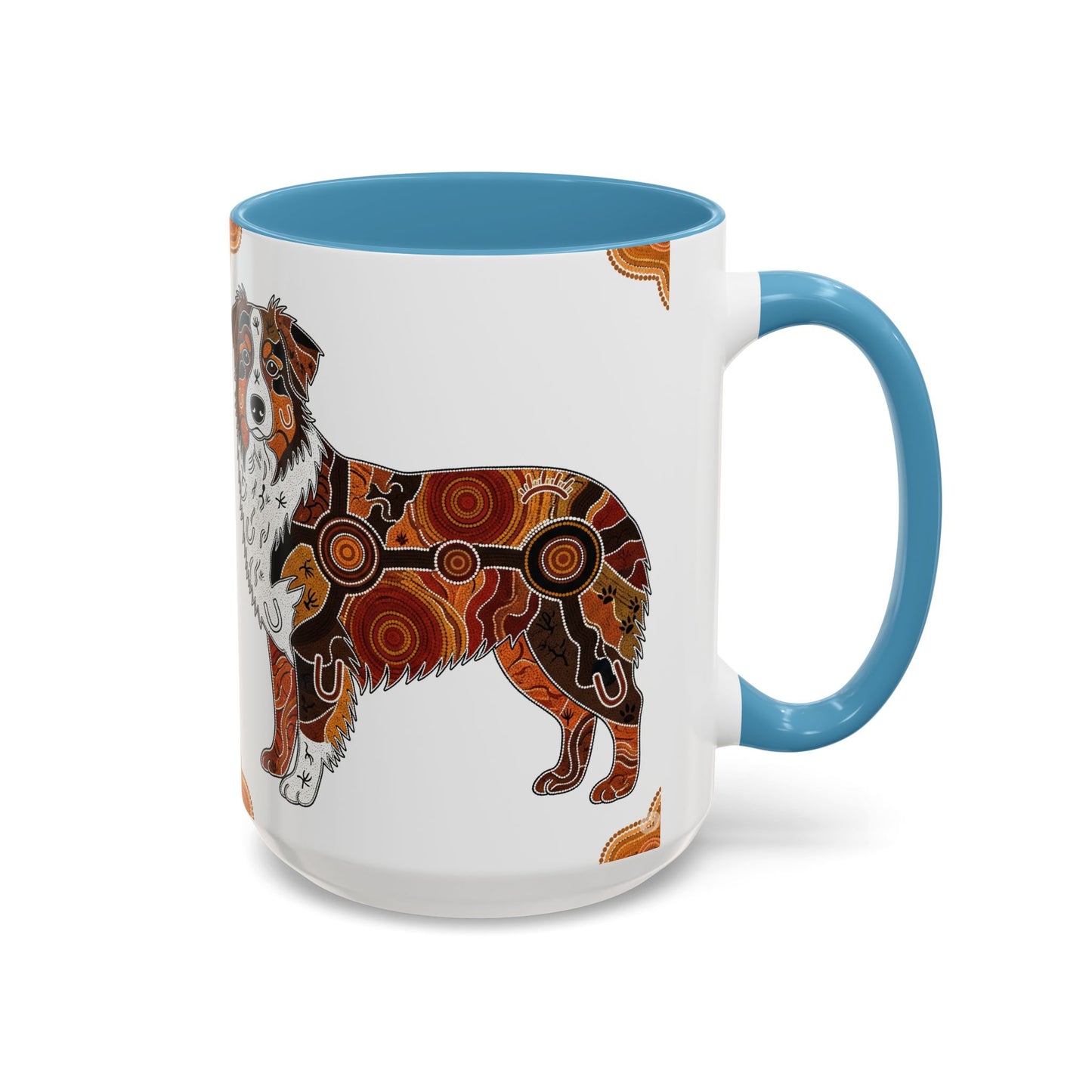 Australian Shepherd Accent Coffee Mug - Perfect Gift for Dog Lovers