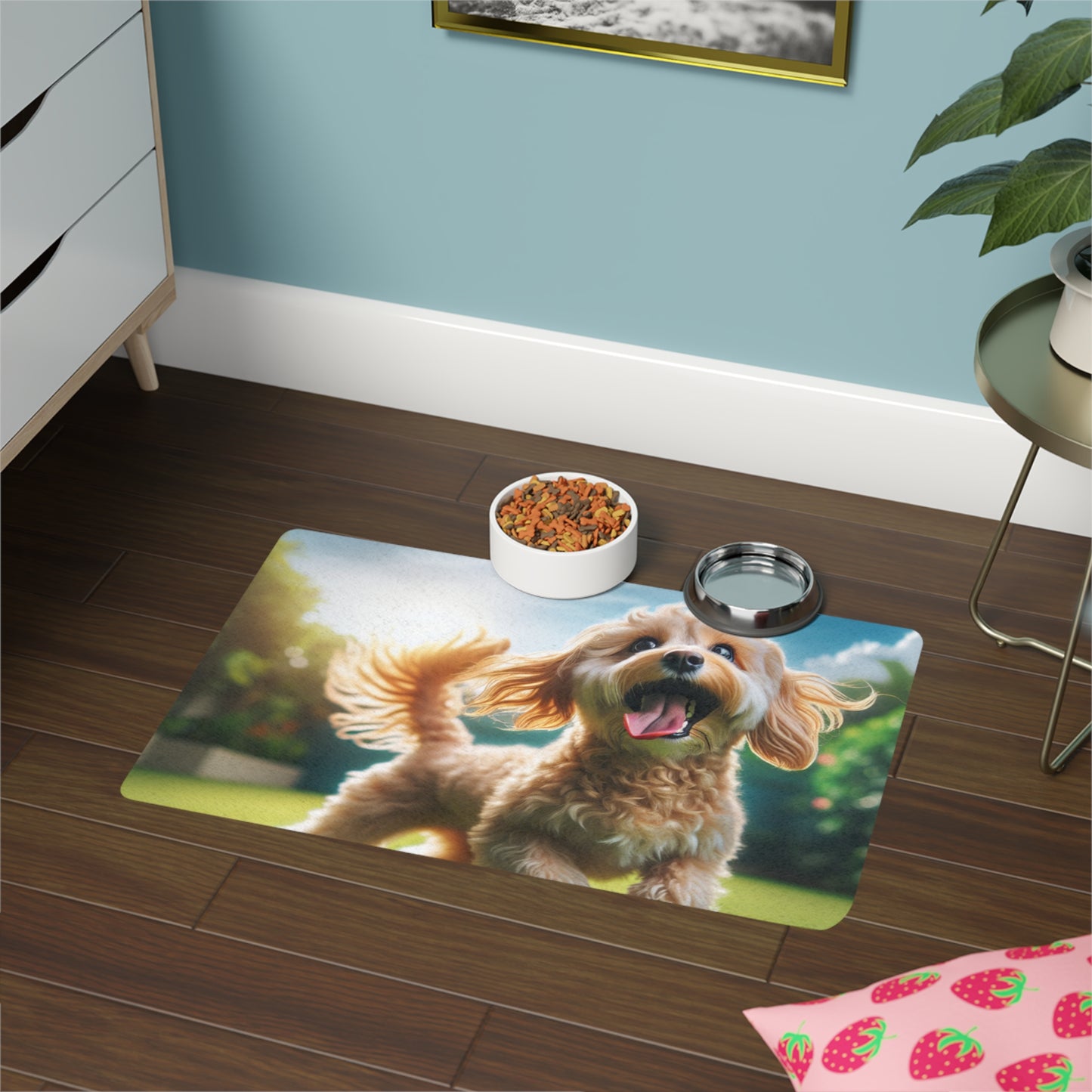 Pet Food Mat (12x18) - Cavoodle
