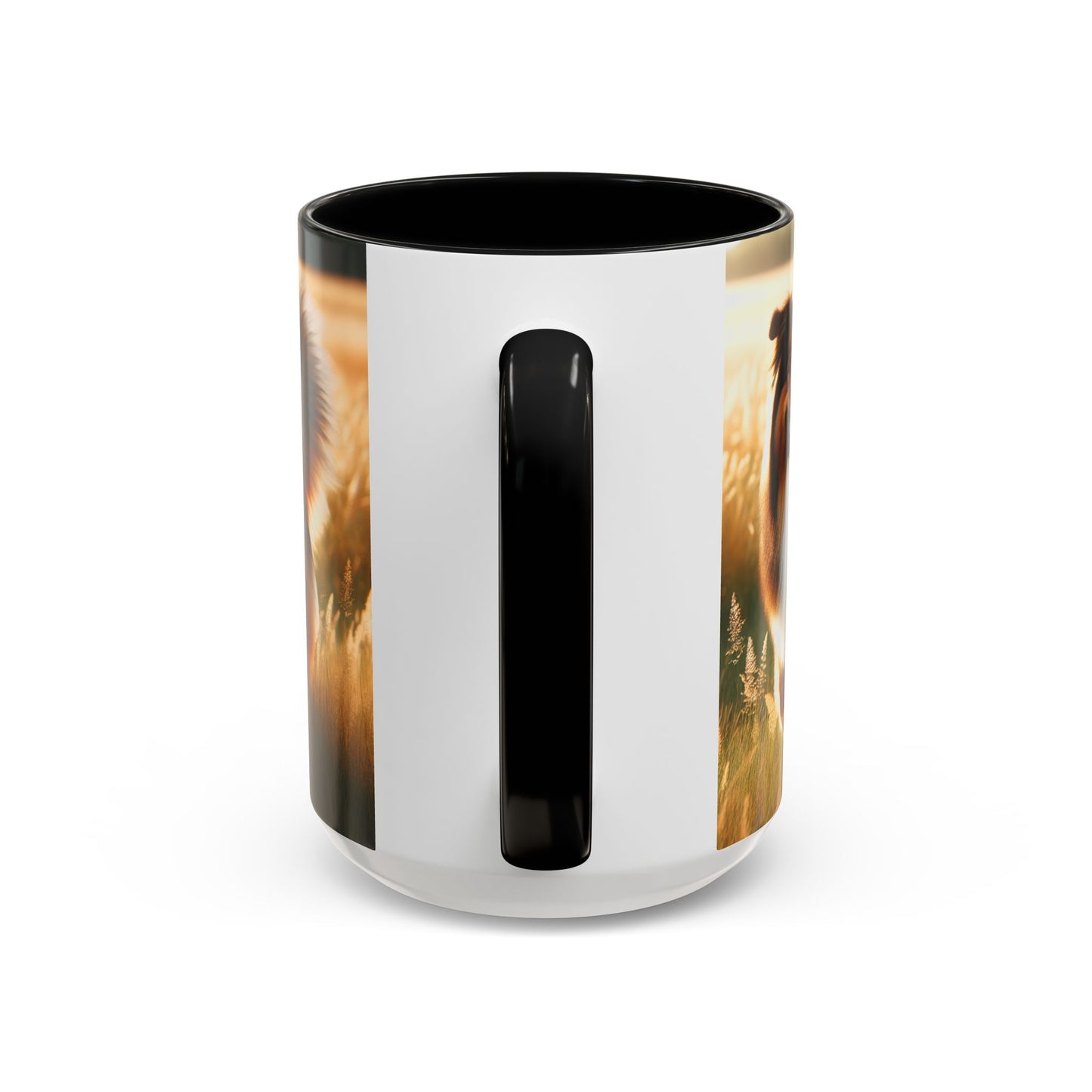 Bohemian Shepherd Accent Coffee Mug - Perfect Gift for Dog Lovers