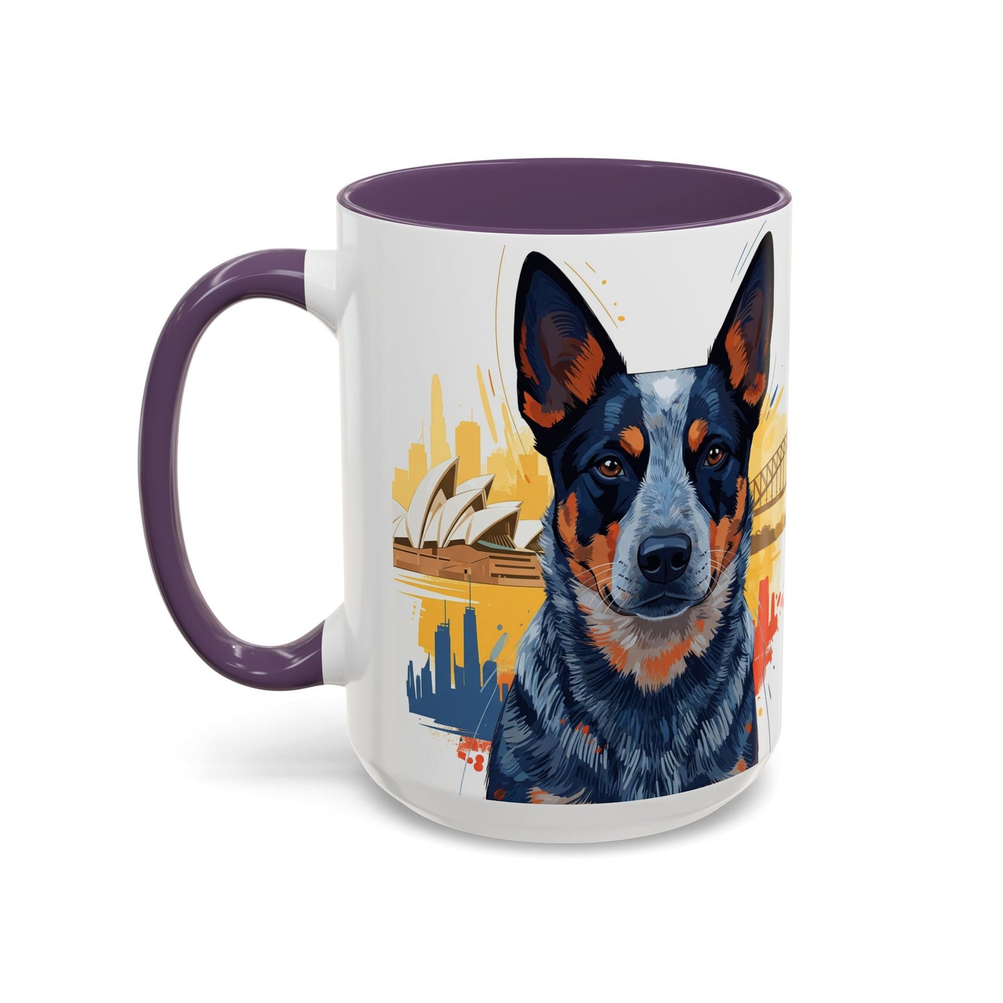 Australian Cattle Dog Accent Coffee Mug - Perfect Gift for Dog Lovers