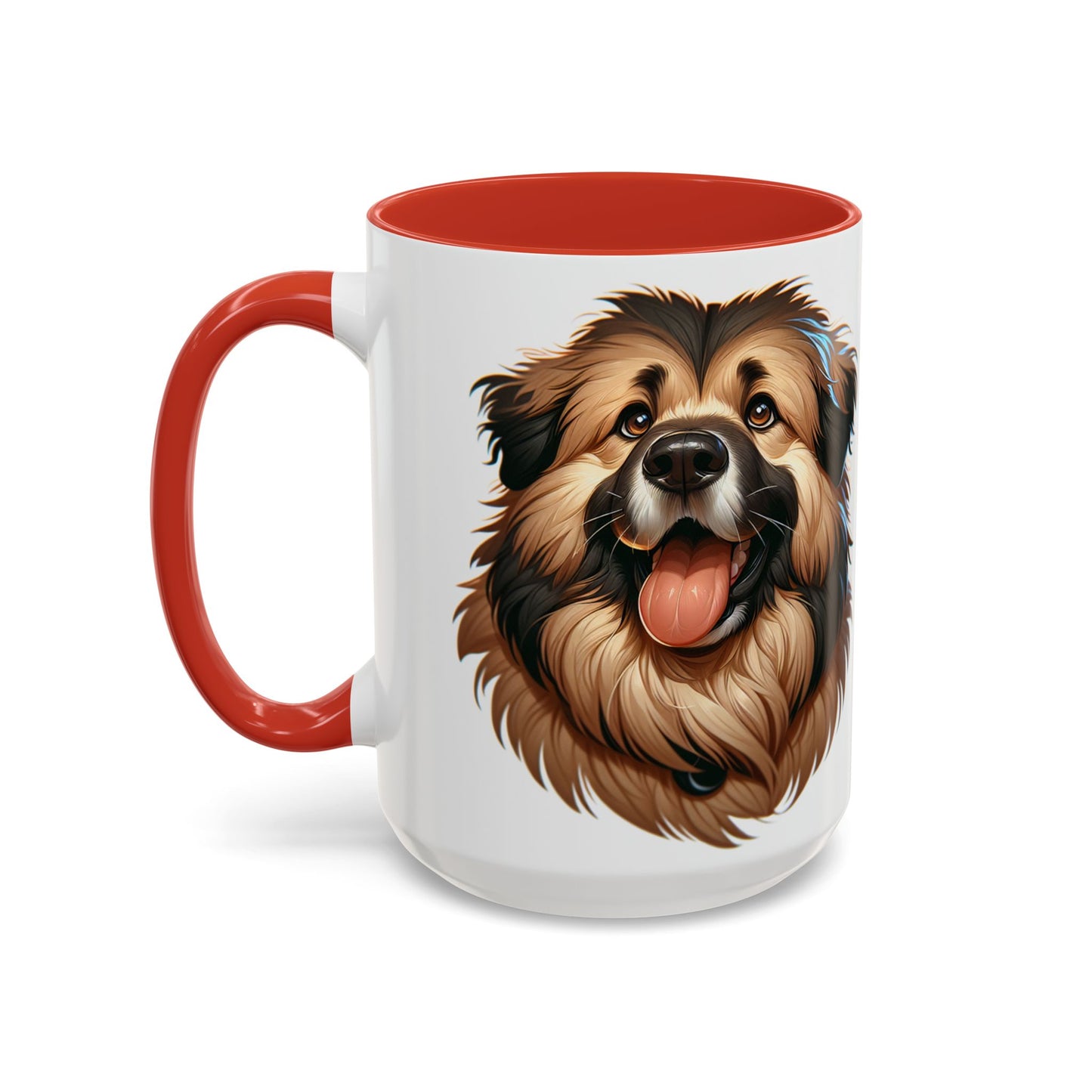 Caucasian Shepherd Dog Accent Coffee Mug - Perfect Gift for Dog Lovers