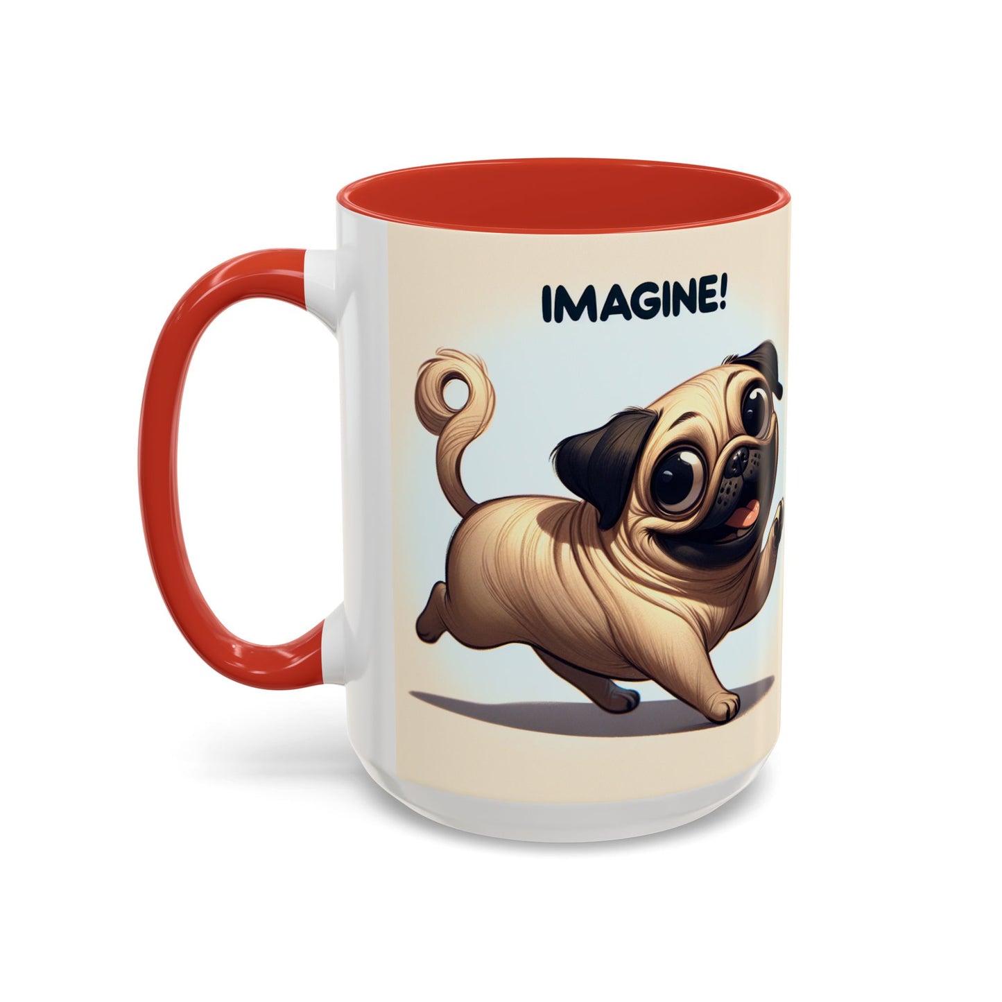 Pug Accent Coffee Mug - Perfect Gift for Dog Lovers