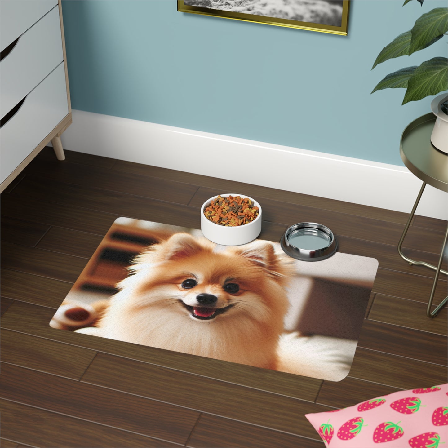 Pet Food Mat (12x18) - German Spitz