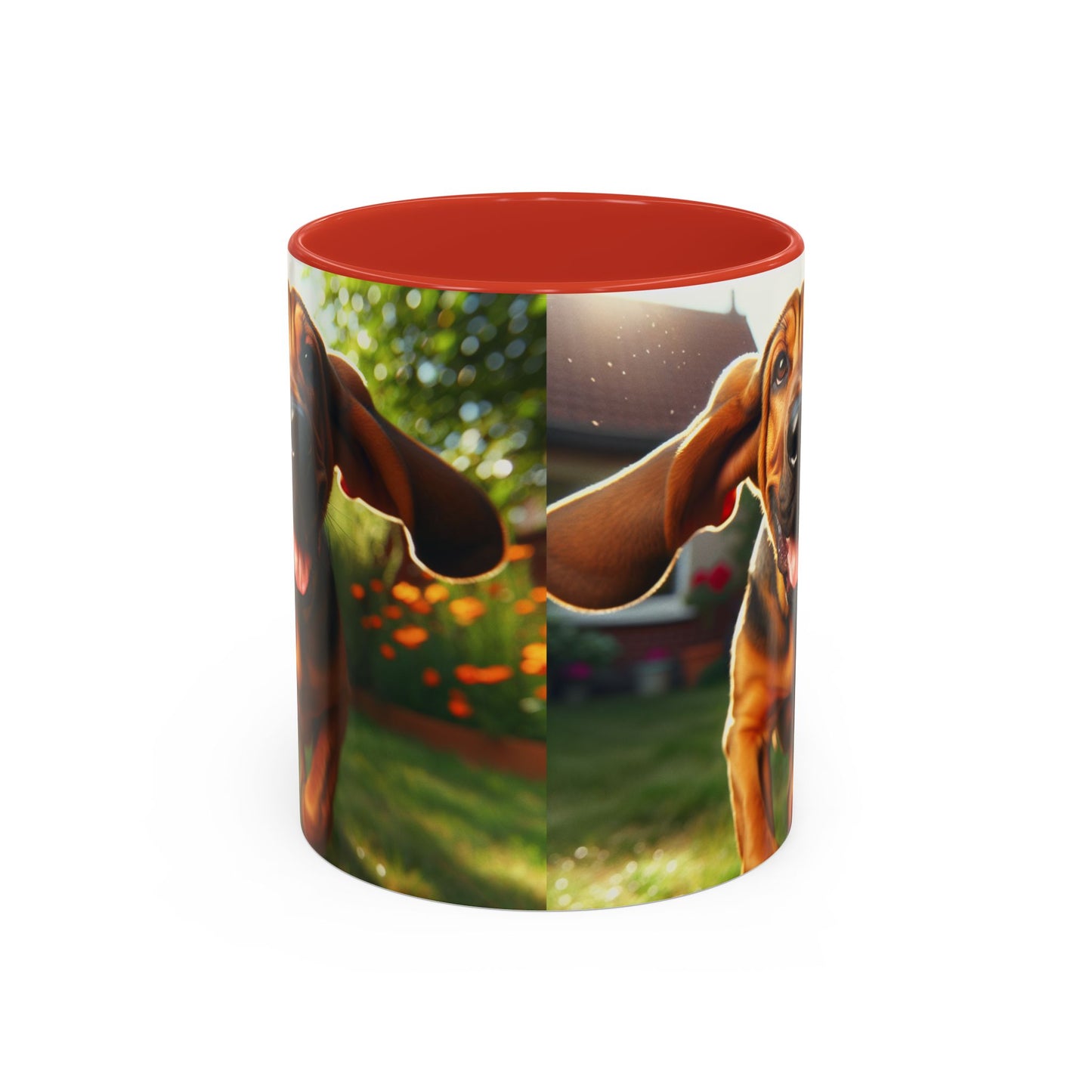 Bloodhound Accent Coffee Mug - Perfect Gift for Dog Lovers