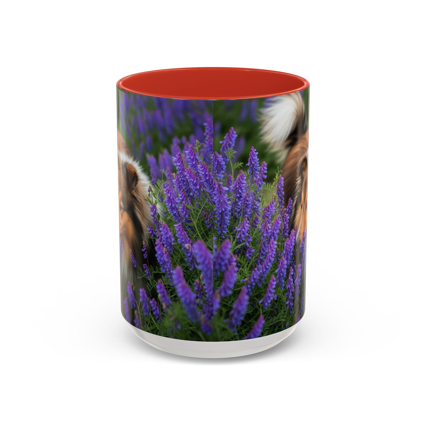 Shetland Sheepdog Accent Coffee Mug - Perfect Gift for Dog Lovers