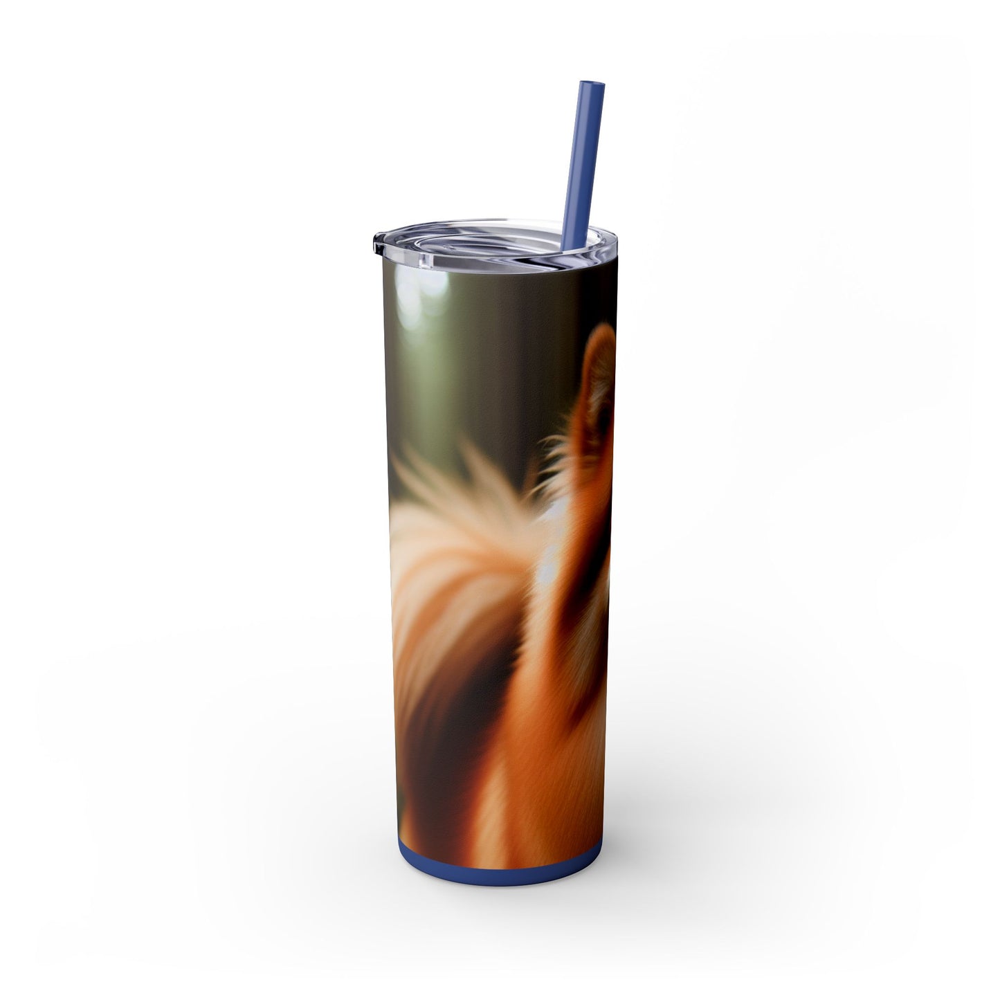 Finnish Spitz Tumbler with Straw, 20oz