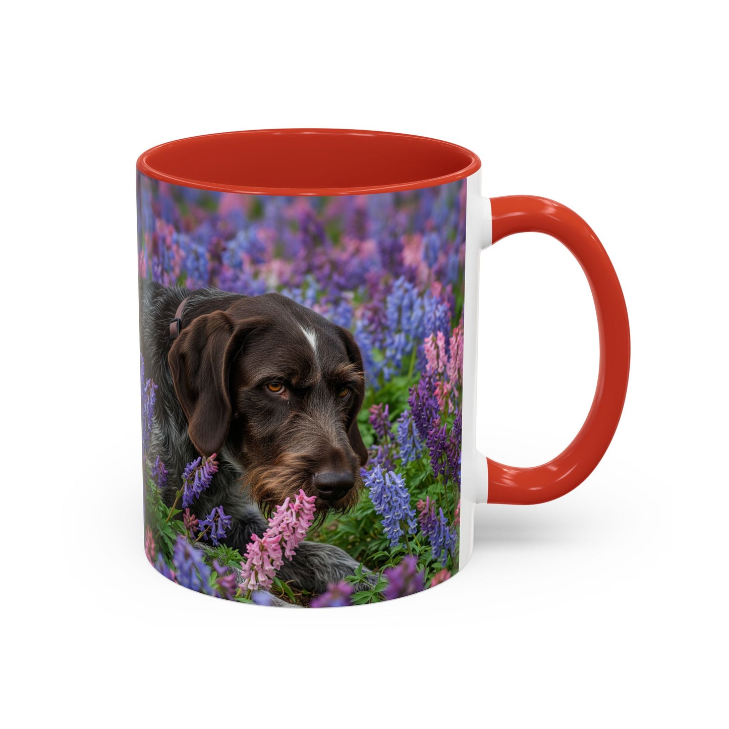 Wirehaired Slovakian Pointer Accent Coffee Mug - Perfect Gift for Dog Lovers