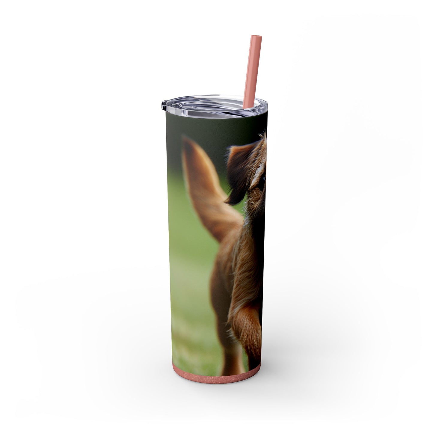 Border Terrier Tumbler with Straw, 20oz