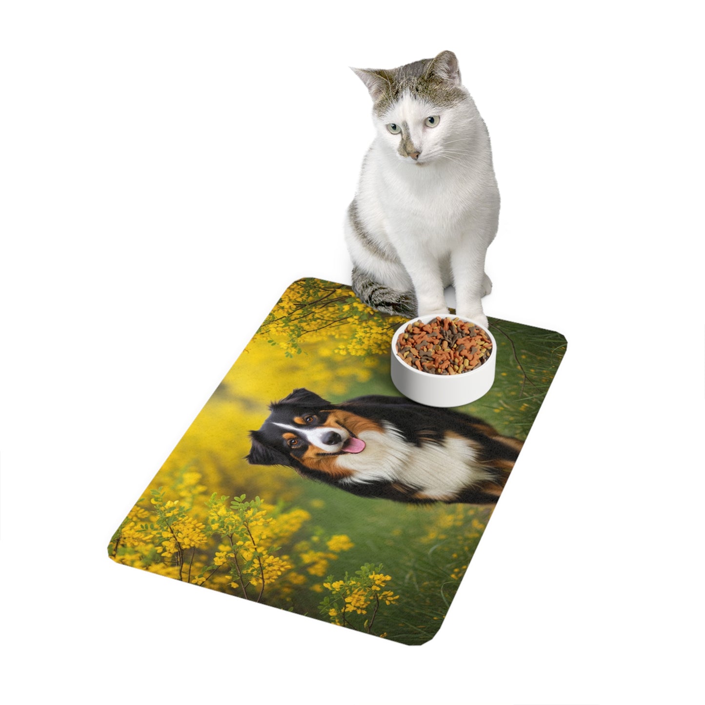 Pet Food Mat (12x18) - Australian Shepherd