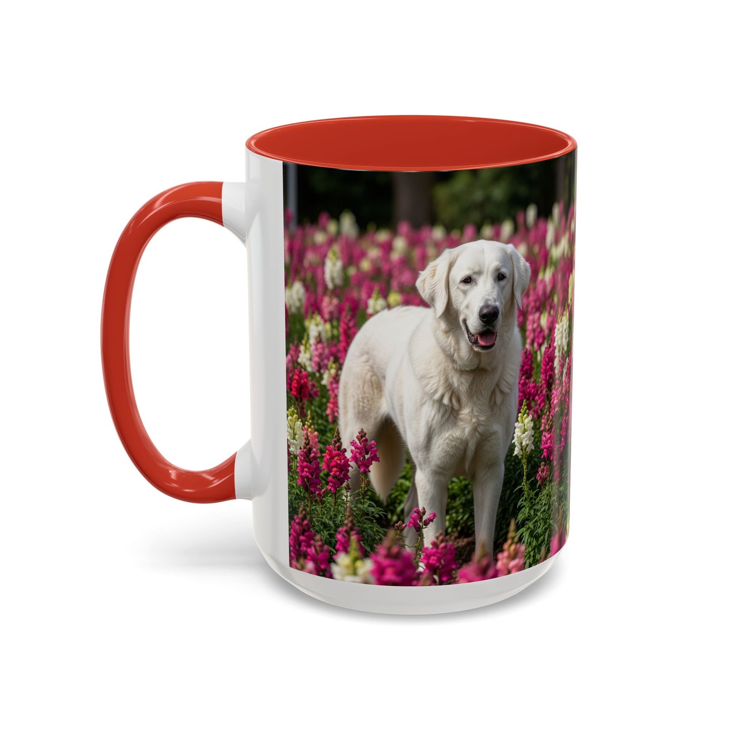 Estrela Mountain Dog Accent Coffee Mug - Perfect Gift for Dog Lovers