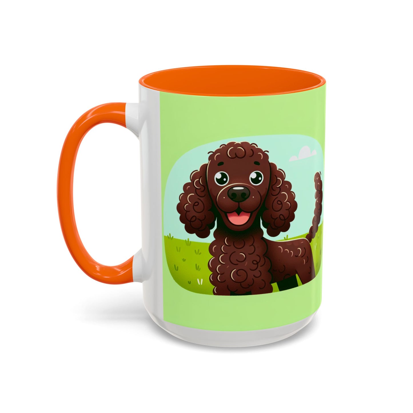 Irish Water Spaniel Accent Coffee Mug - Perfect Gift for Dog Lovers