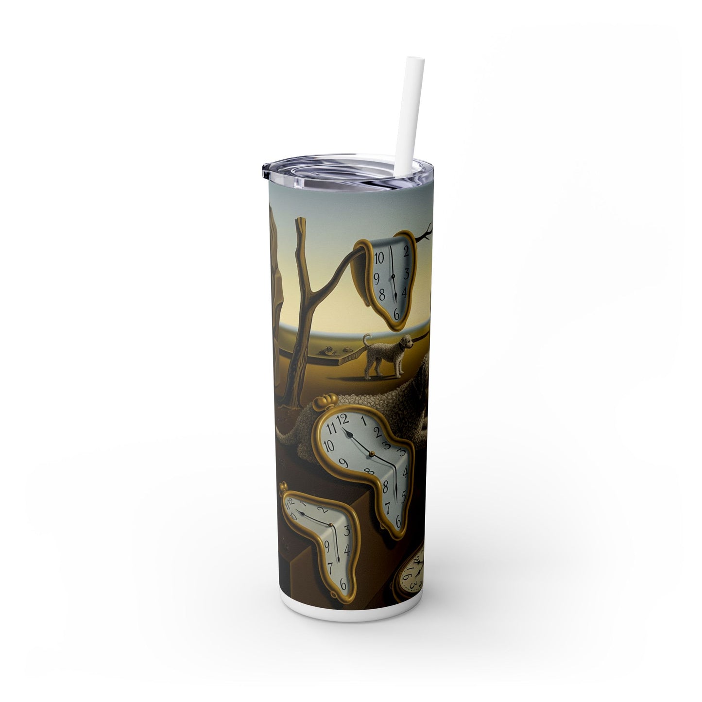 Spanish Water Dog Tumbler with Straw, 20oz