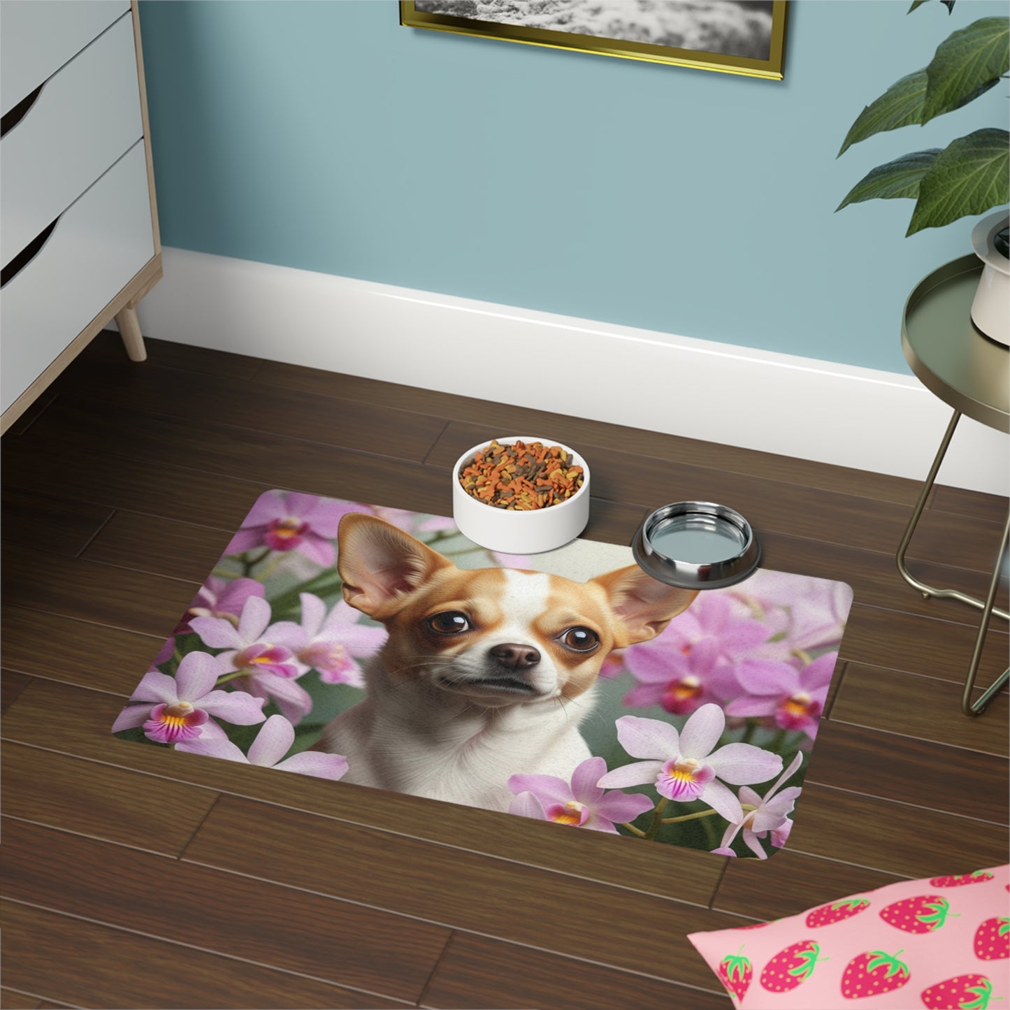 Pet Food Mat (12x18) - Chihuahua