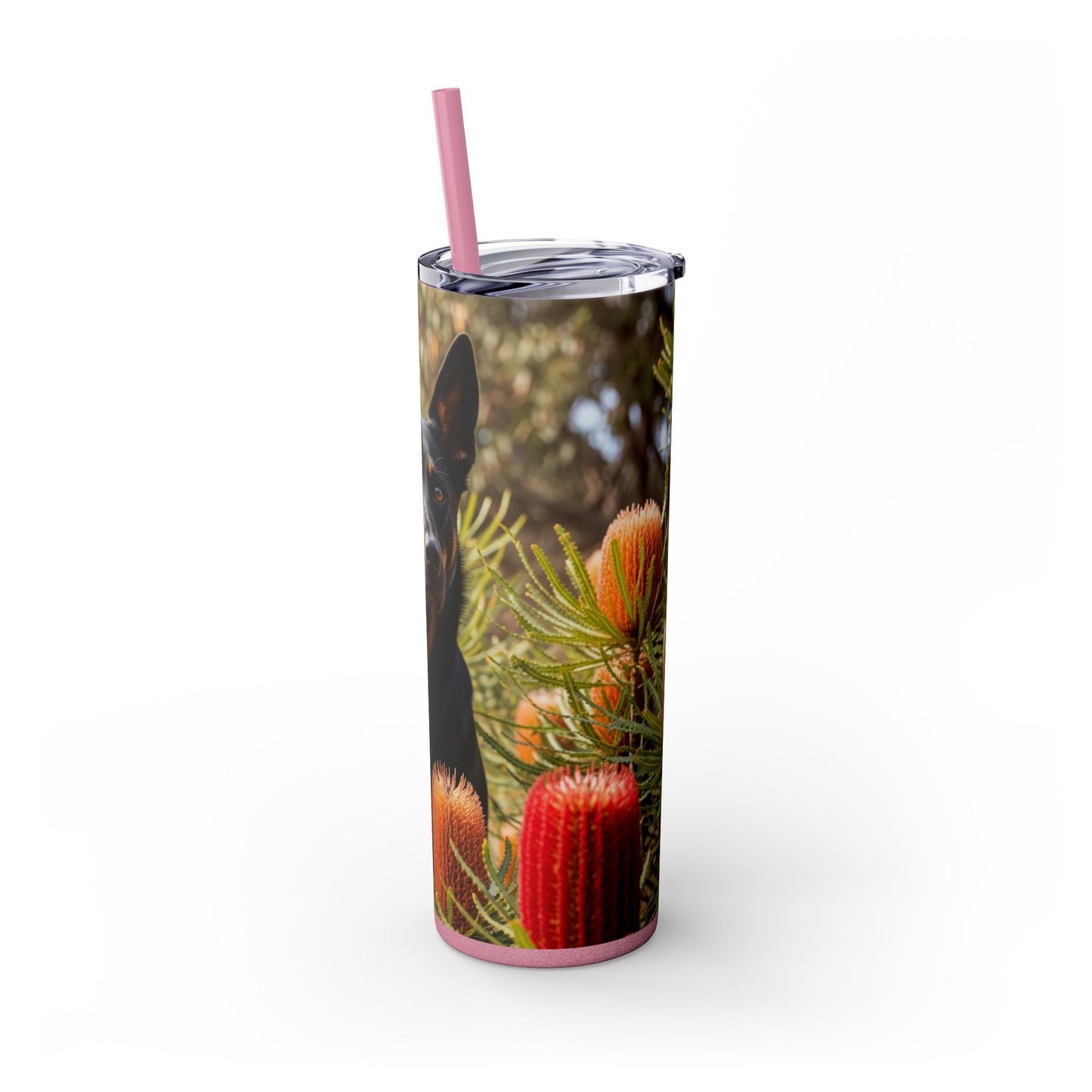 Working Kelpie Tumbler with Straw, 20oz